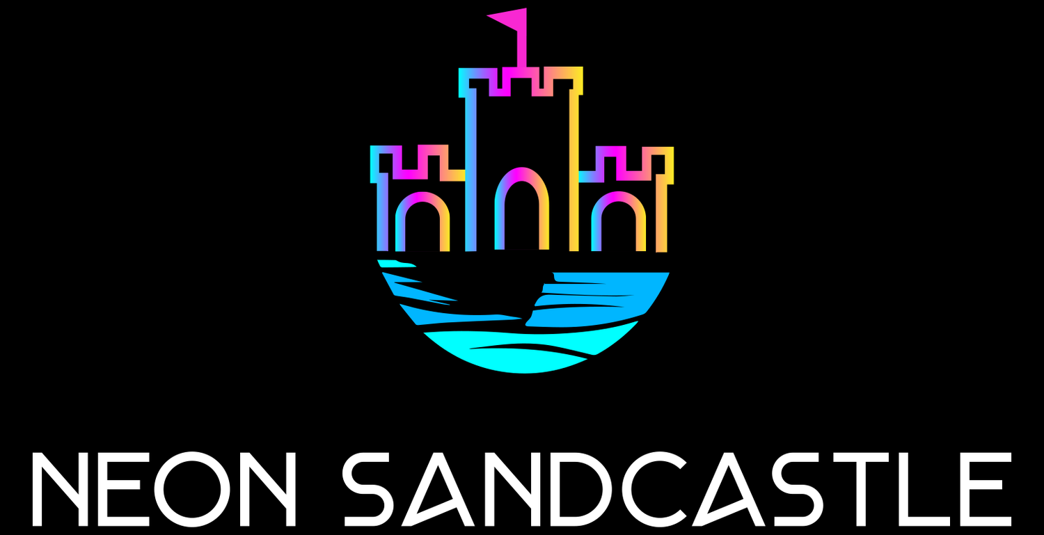 Neon Sandcastle
