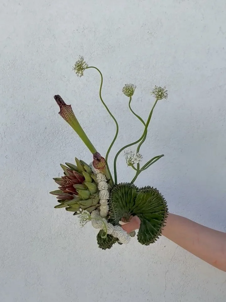 Her most fabulous bouquet
