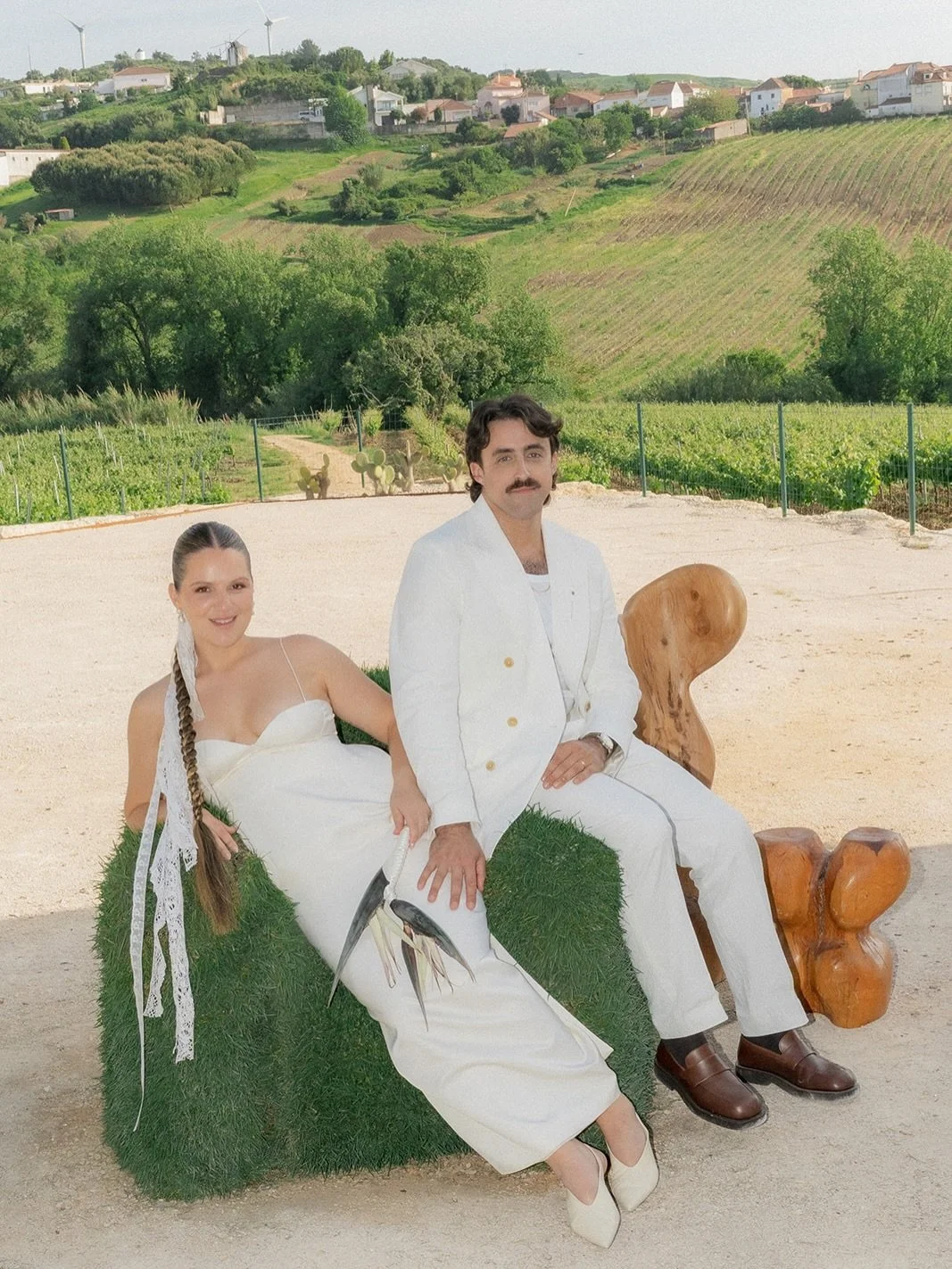 This is a story about a wedding florist getting married to a stationery designer, on a strangely warm Spring weekend in Portugal. We laughed, we cried, we celebrated our Portuguese culture. We paid homage to our ancestors, we activated some core chil