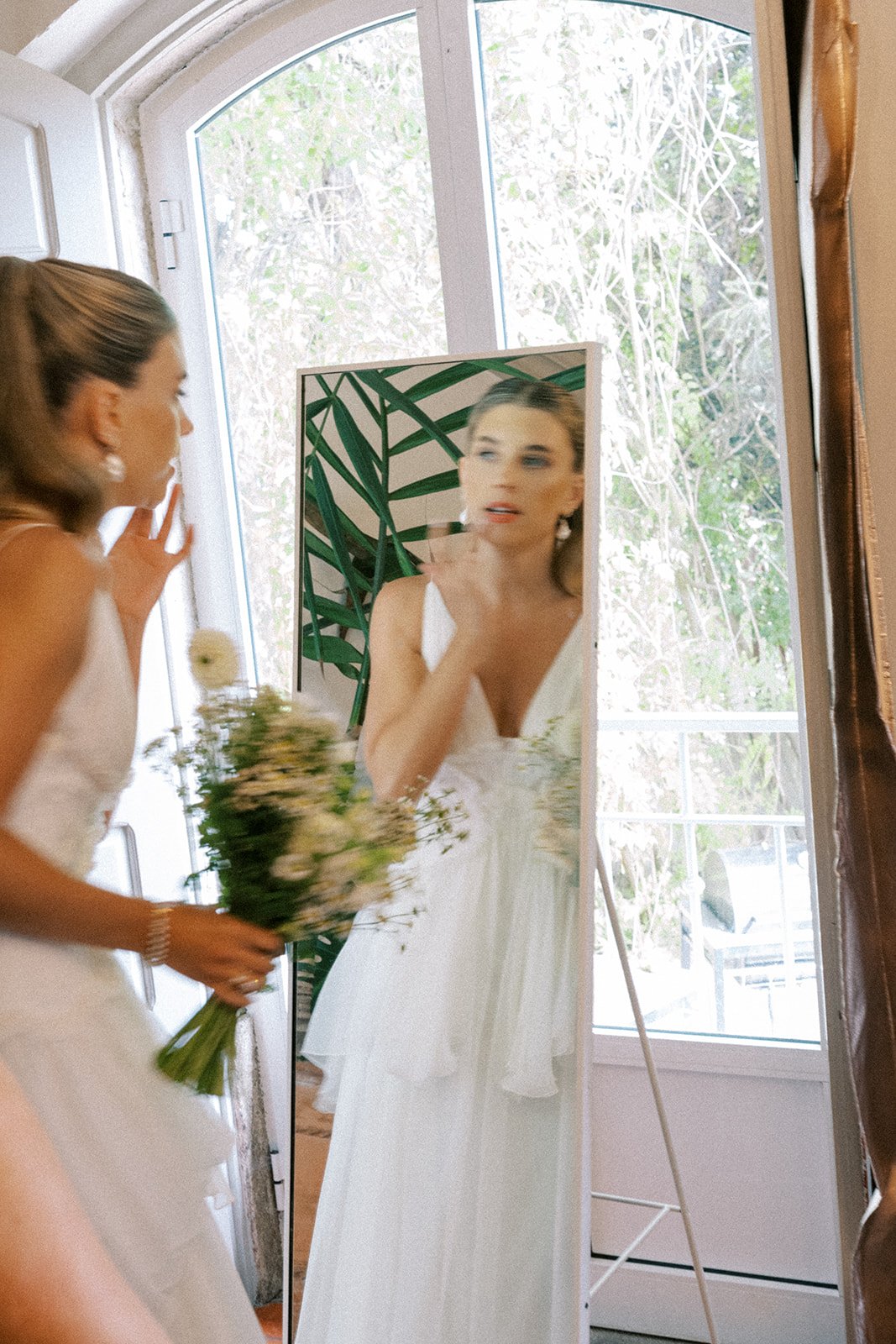 Organic Bridal Bouquet Wedding Casa Sacoto