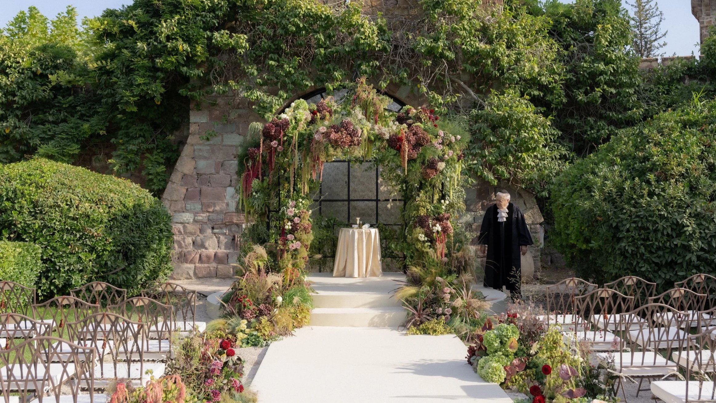 Destination Wedding Florist in French Reviera