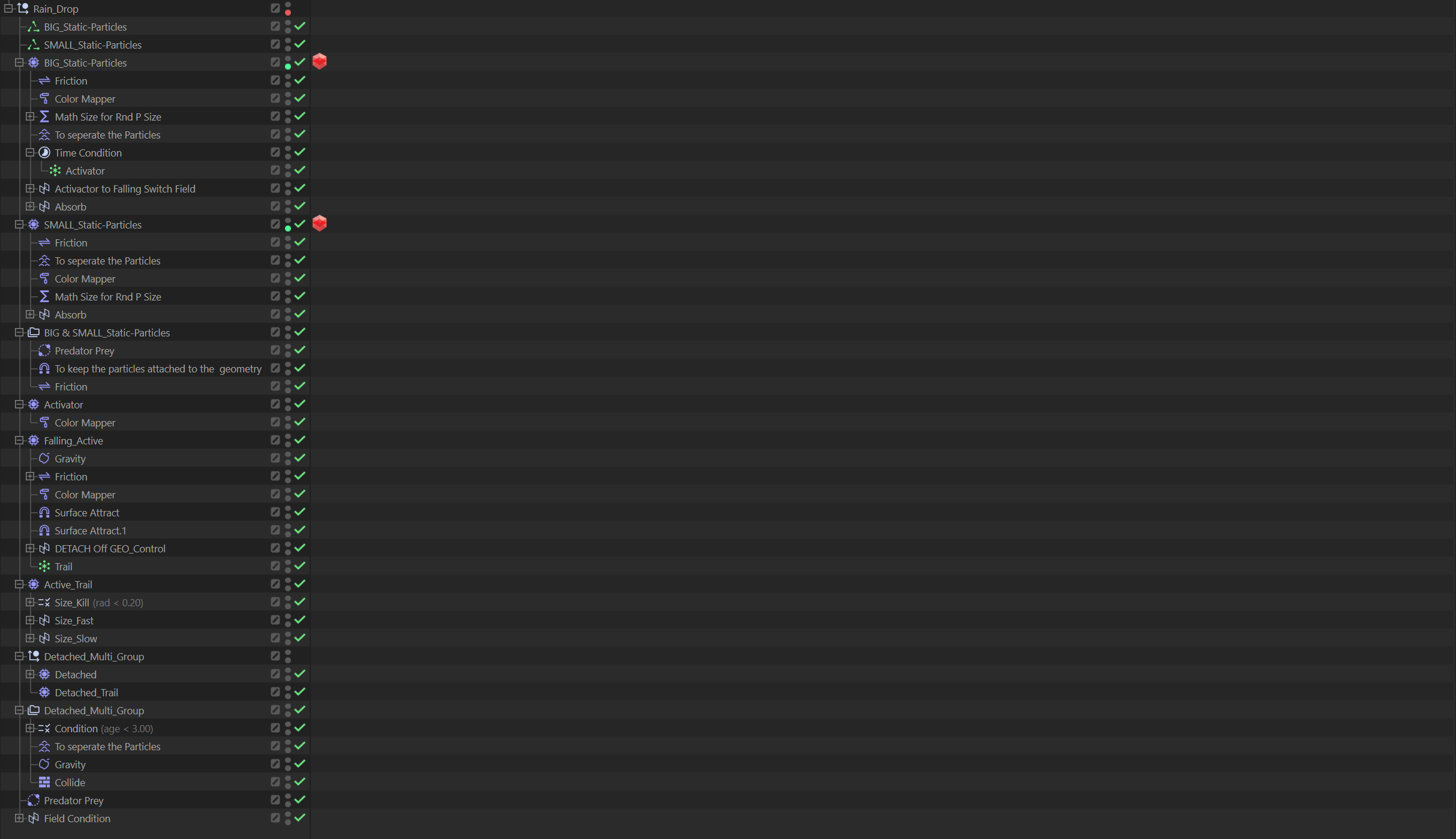 Particle Setup