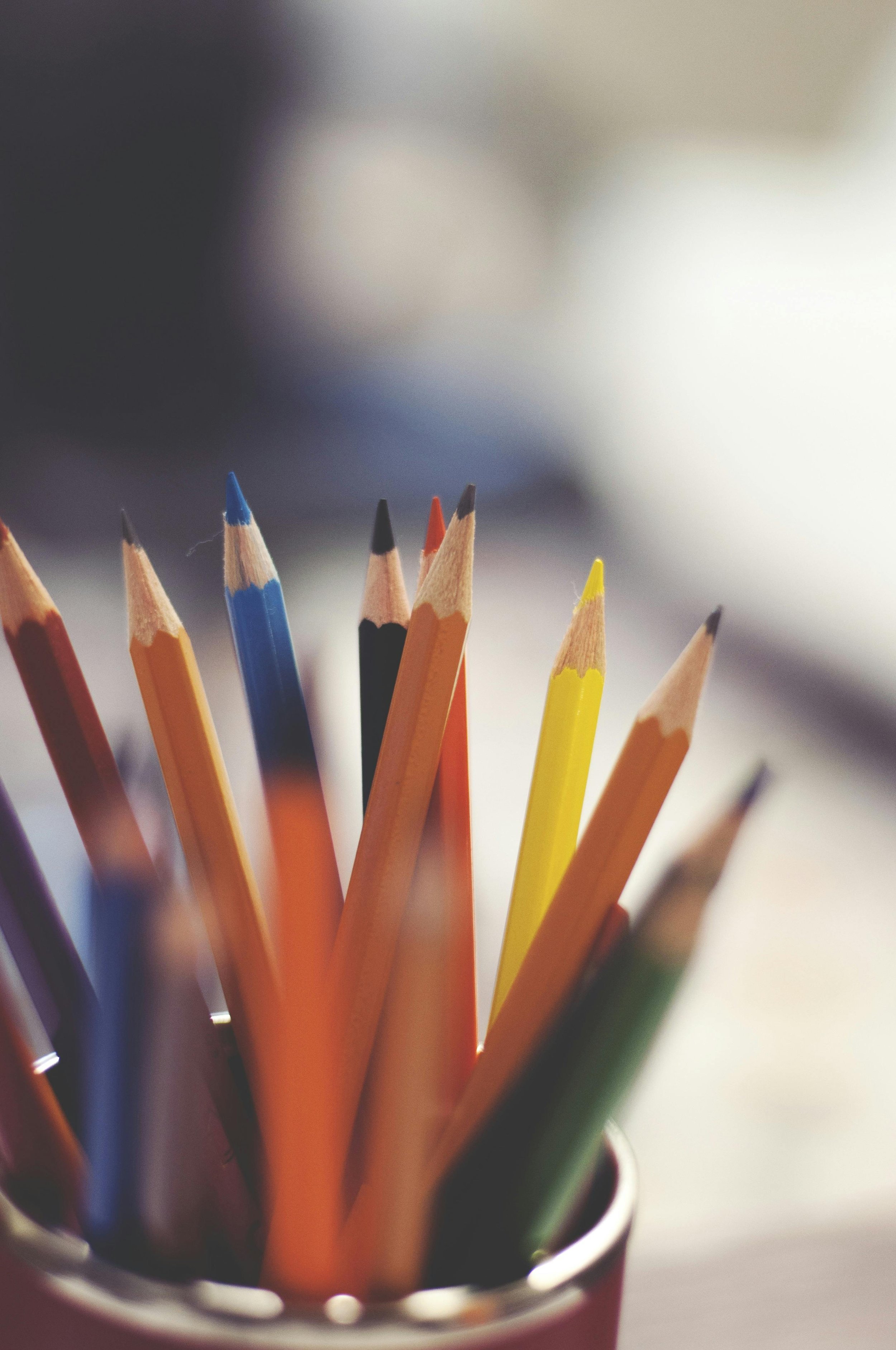 Why I chose colored pencils