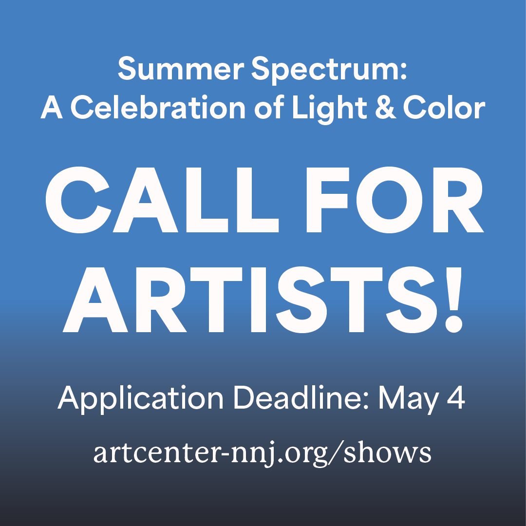 ONE DAY left to apply to our Summer Spectrum Juried Show! Apply online at artcenter-nnj.org/shows

#njart #artshow #connecticutart #callforarts #callforartists #nyart #newyorkart

@morriscountyartists @njartassociation @artassociationofrutherford @fa