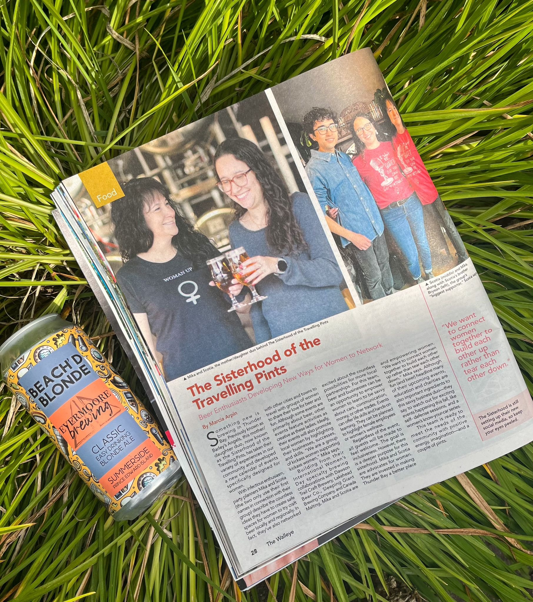 Crafting Connections: Our August Spotlight in The Walleye Magazine