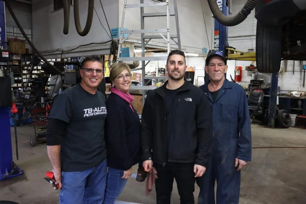 Frank, Lisa, Anthony, Scotty-The fabulous team at Thunder Bay Auto Parts