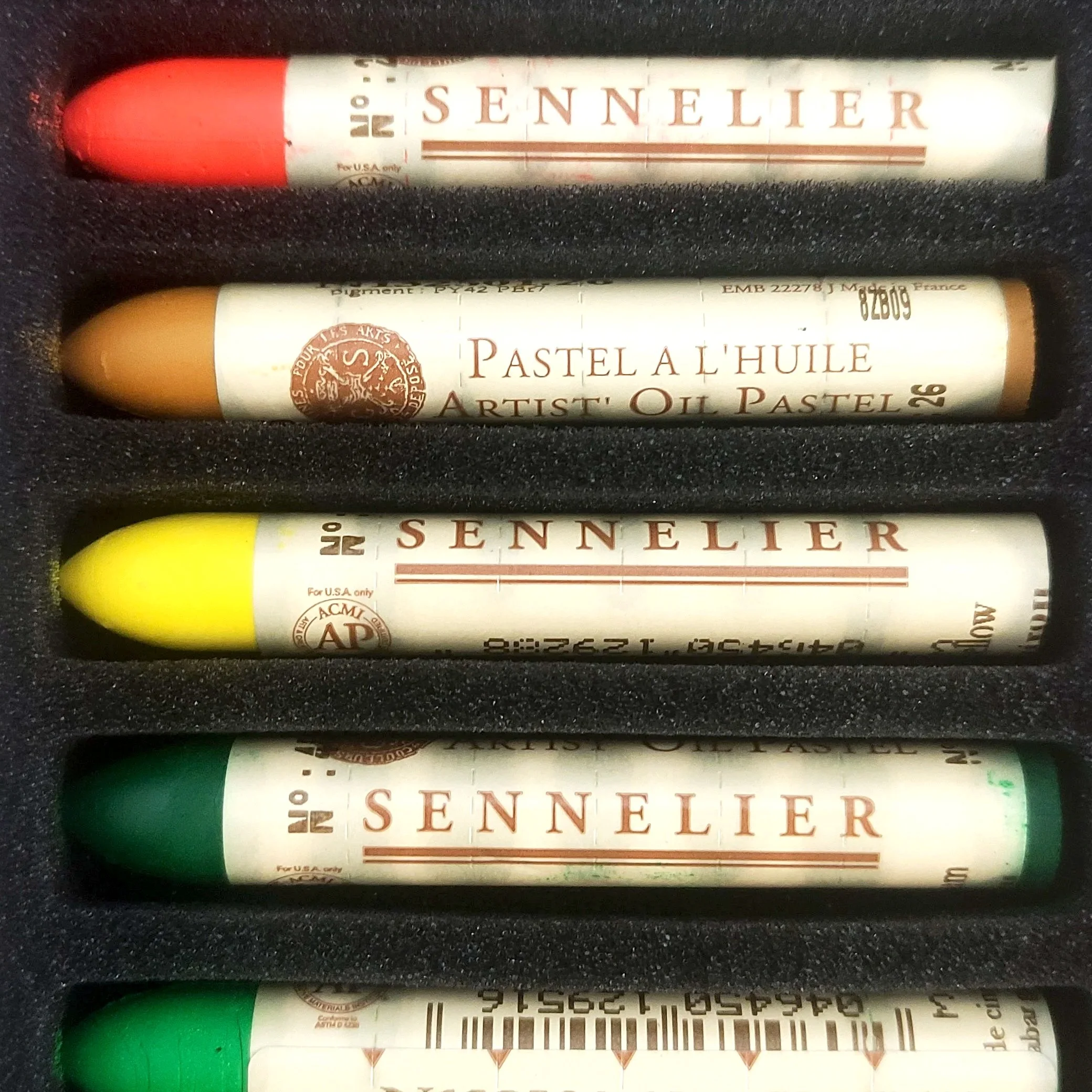 #57: Sketching in Oil Pastel