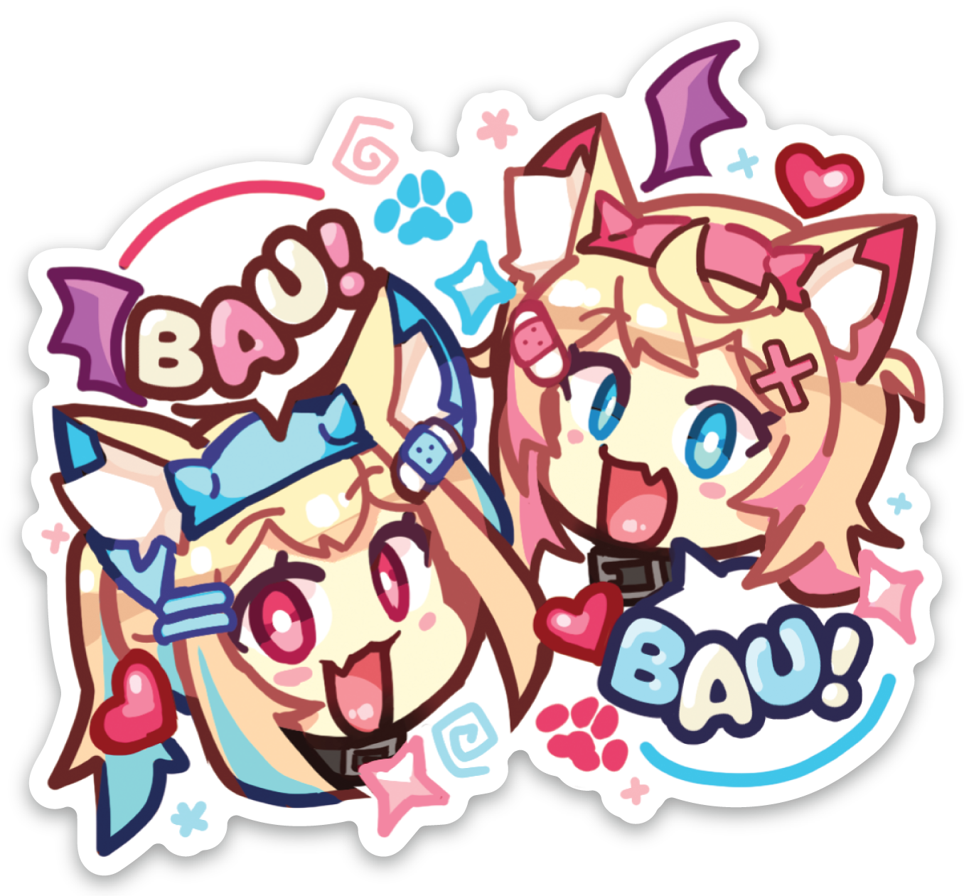 Fuwamoco | Vinyl Sticker