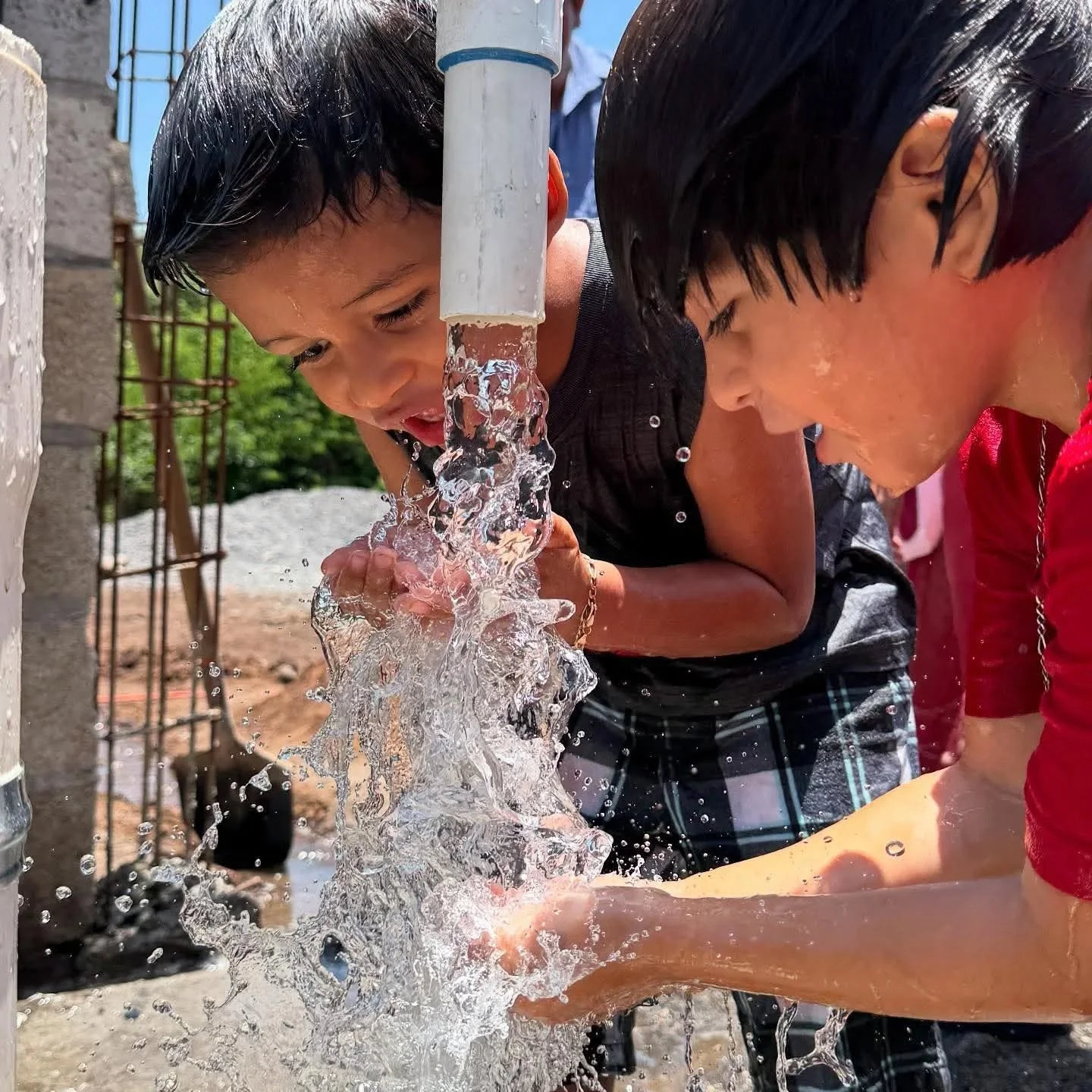 Providing safe, clean, drinking water is a great blessing to the drill team and the community. Photos like this one cannot capture the joy I feel in seeing it.