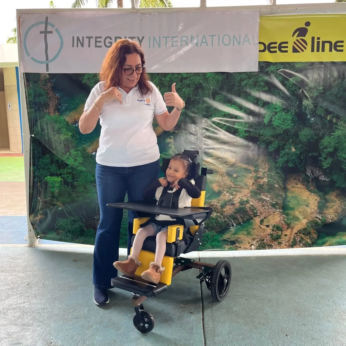 Yesterday, thanks to the donors of Integrity International, these children received a new beeline specialty wheelchair that will change their life forever. Join us!