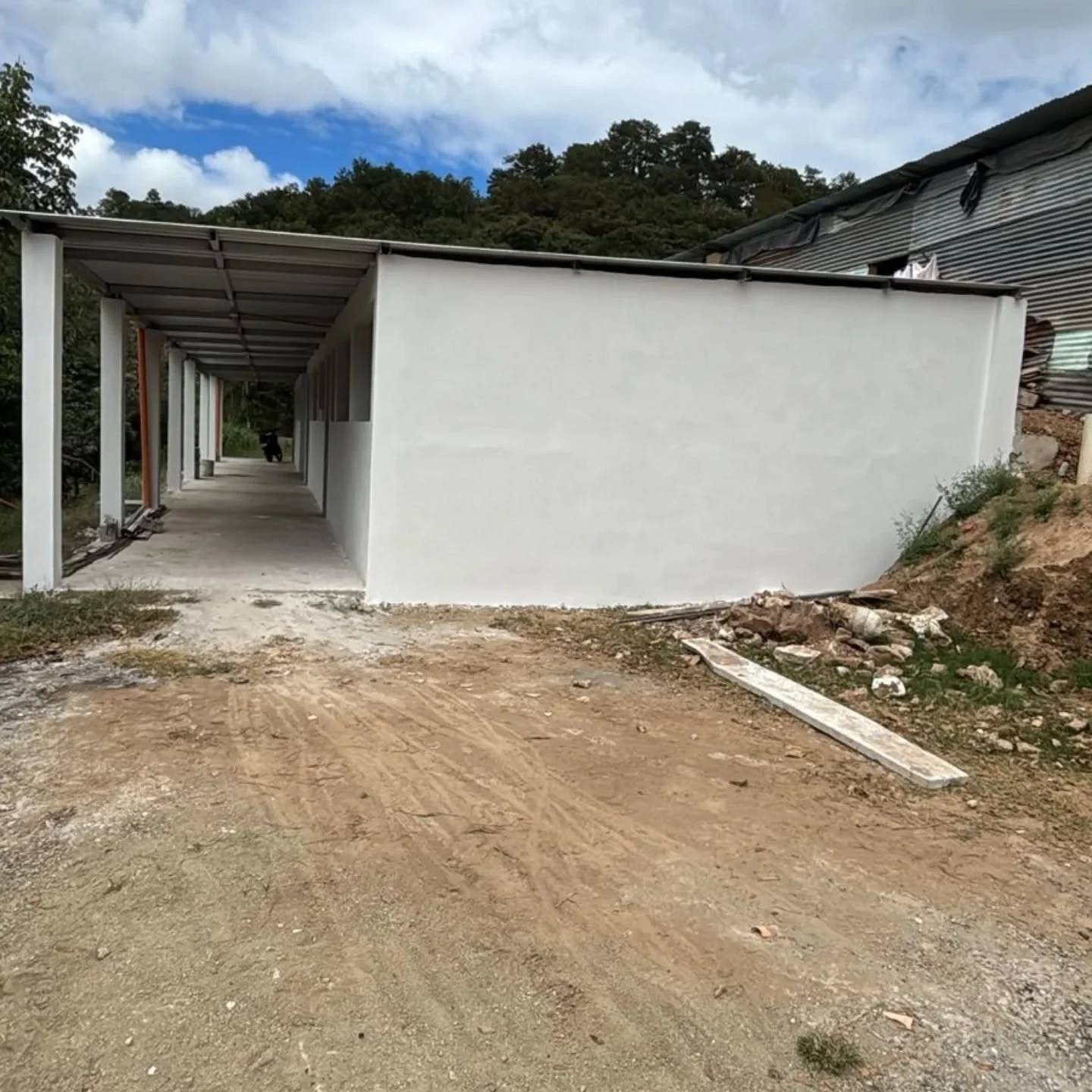 Our school is very close to completion