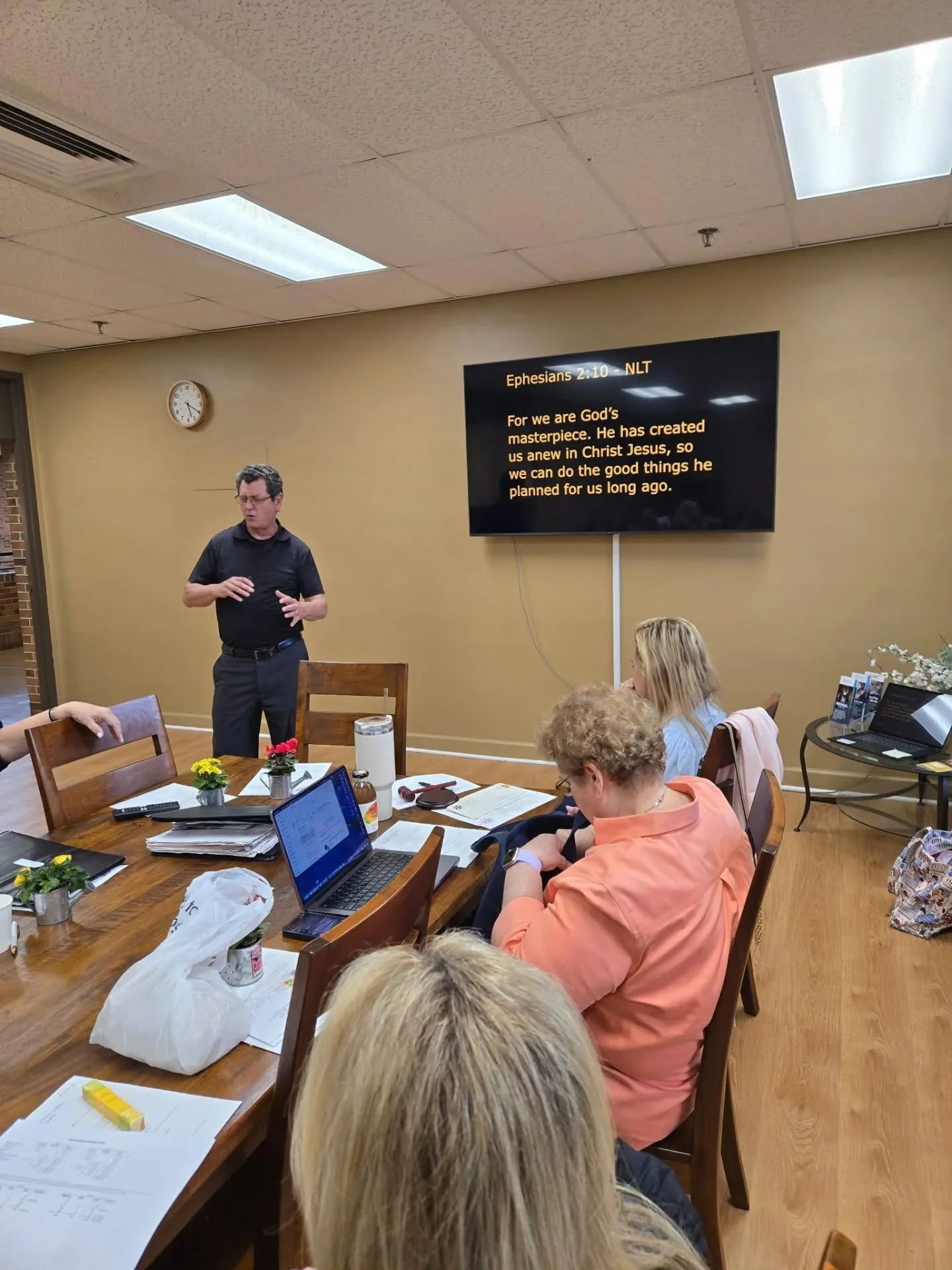 I presented Integrity International and our great partners to a Greek Orthodox Ladies philanthropic group in Glenview, Illinois. What about your group or company?