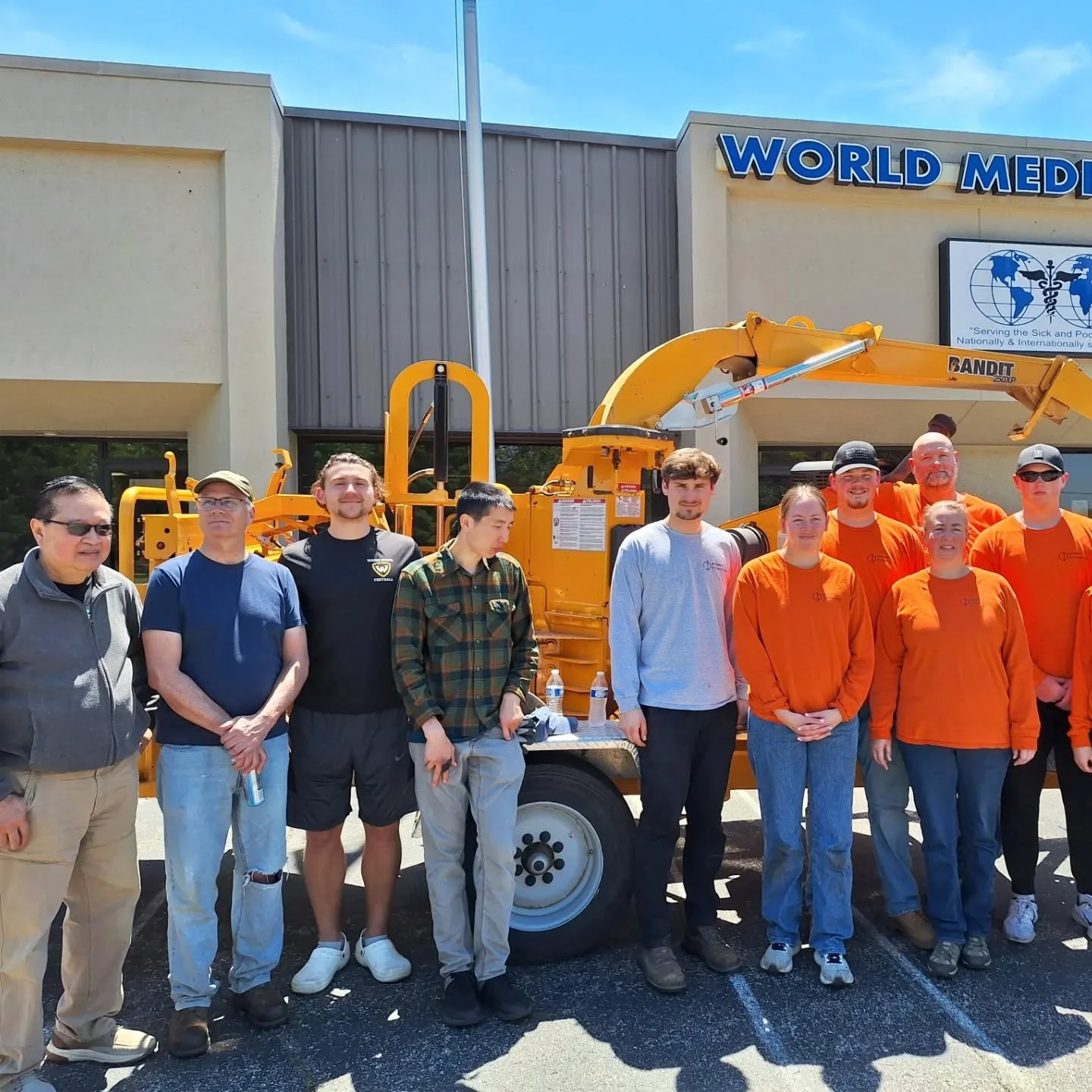 Memorial Day crew at World Medical Relief, empowering them to do pursue their incredible work. Thank You to all the hard working volunteers.