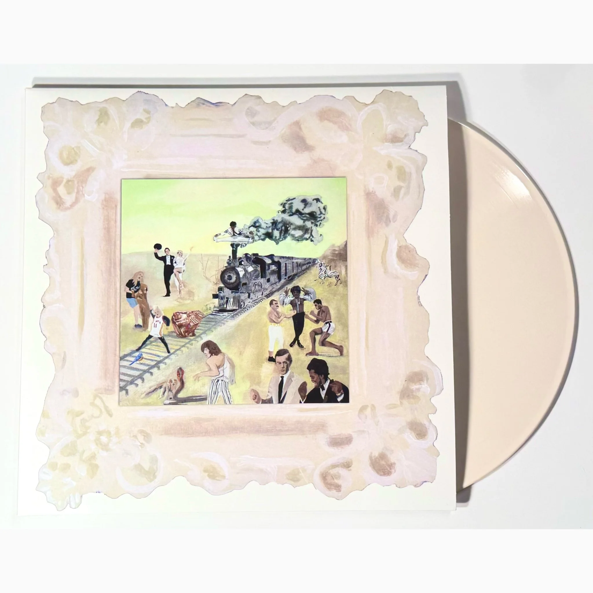 Let's Go Dancing: Stopped a Freight Train with a Grain of Sand (Opaque Bone vinyl)