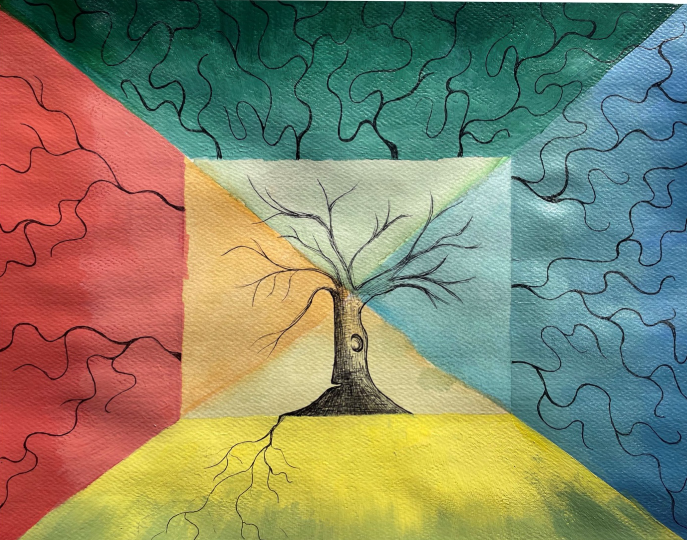 Connection (2023), 9 x 12