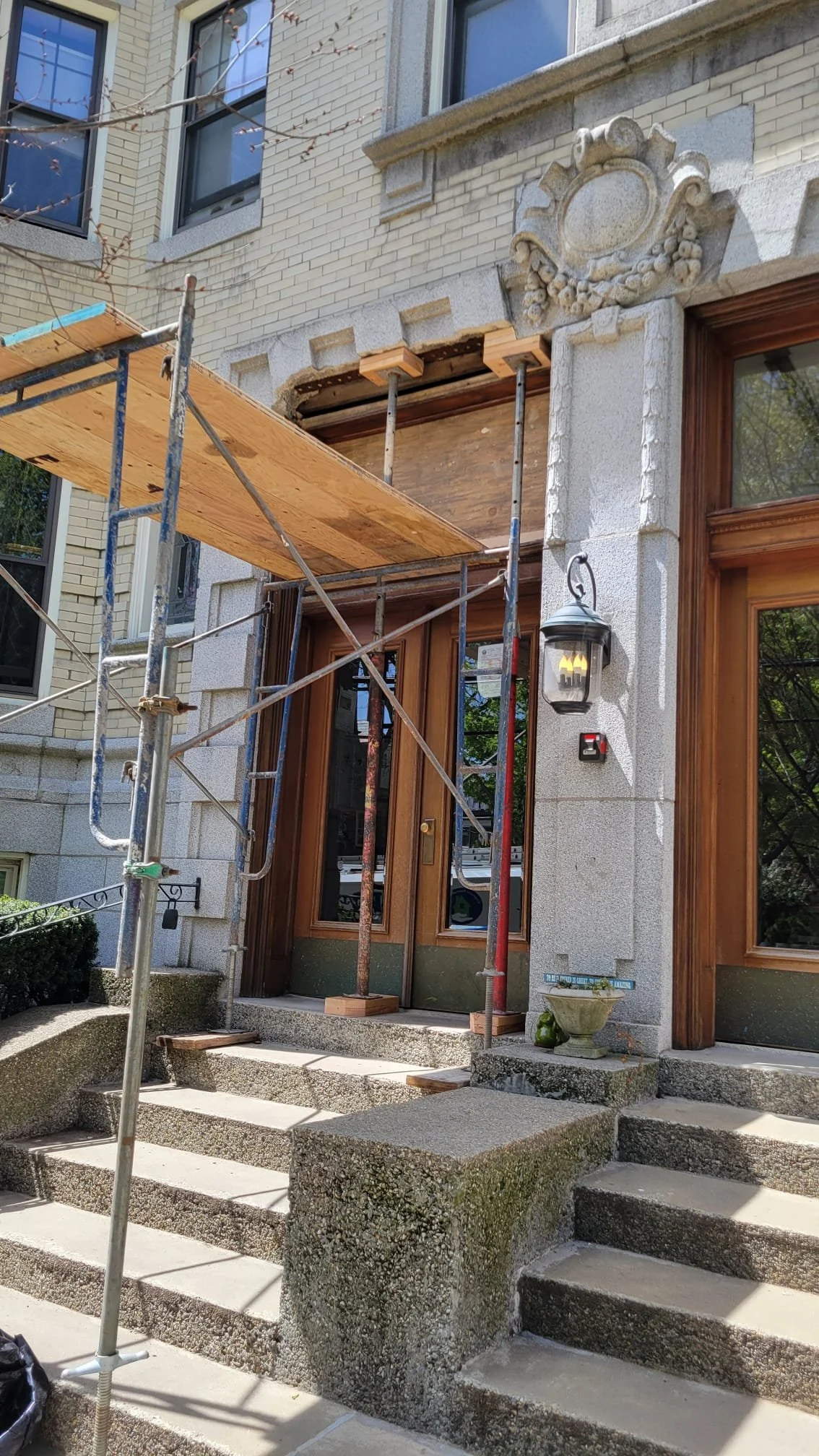 Structural Lintel Repair & Masonry Stabilization