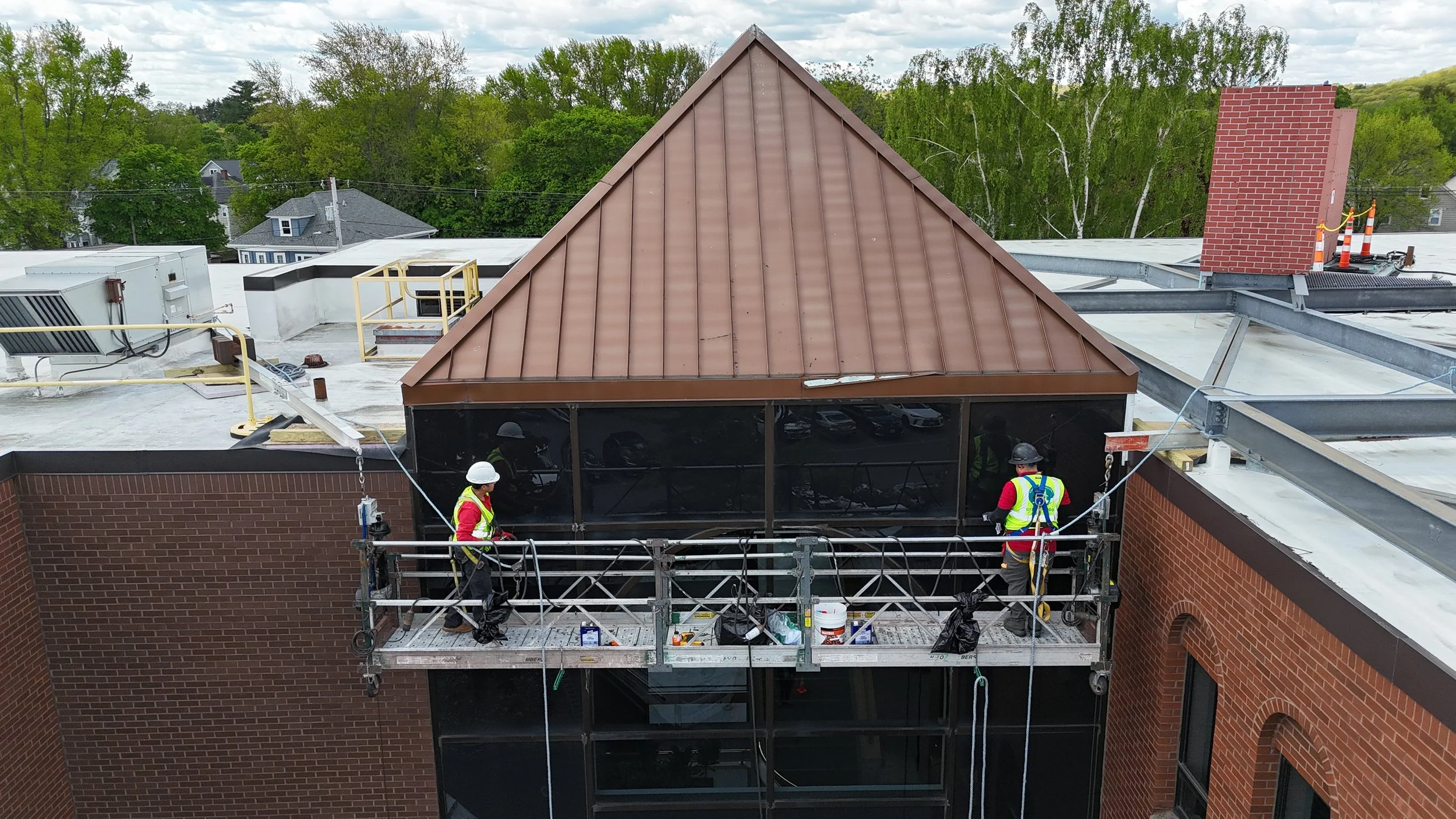 Commercial Glass Sealant Repair & Preventative Maintenance (Winchester, MA)