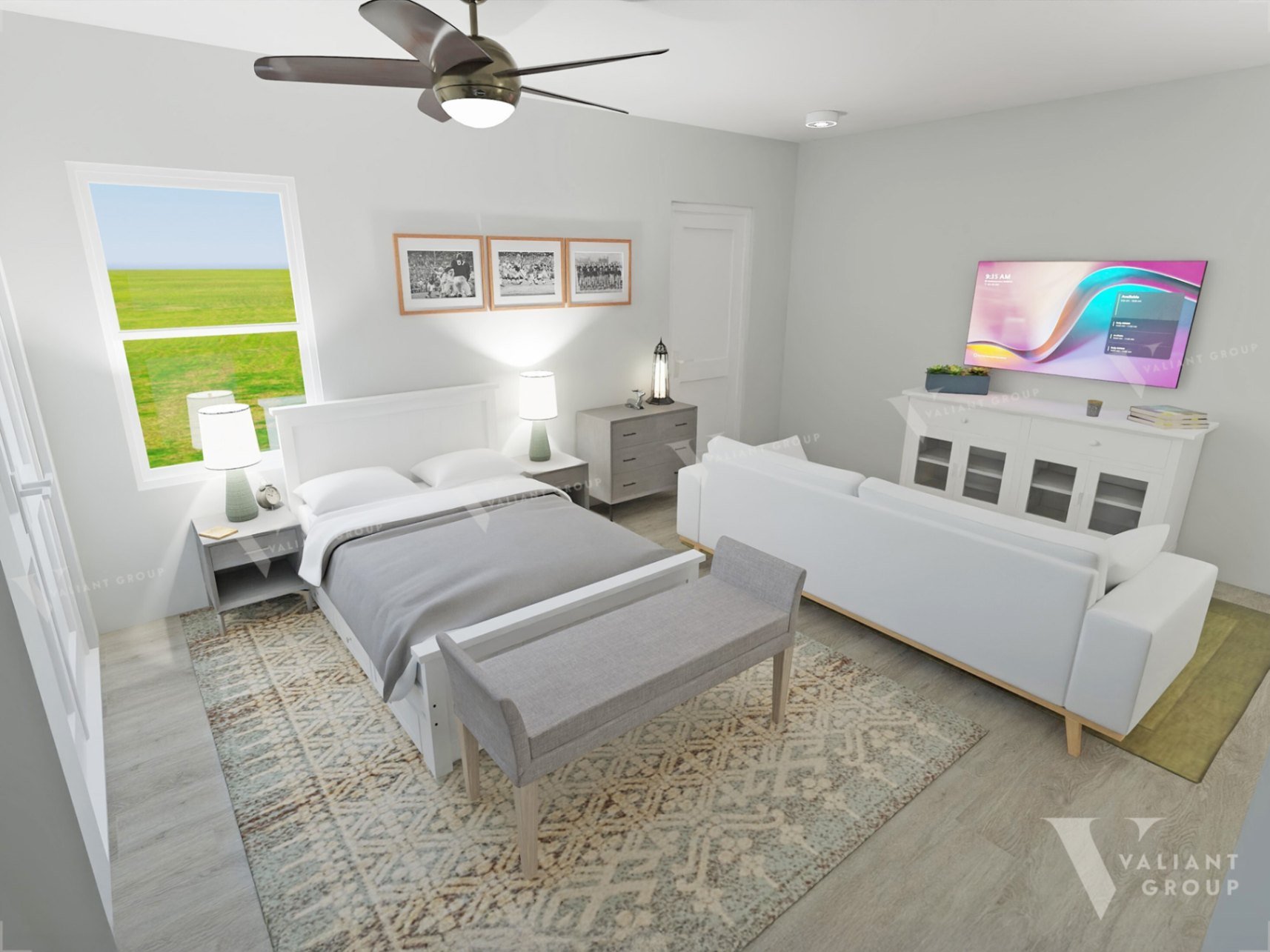 04-The-Knoll-Studio-Apartment-bedroom-bed-side-tables.jpg
