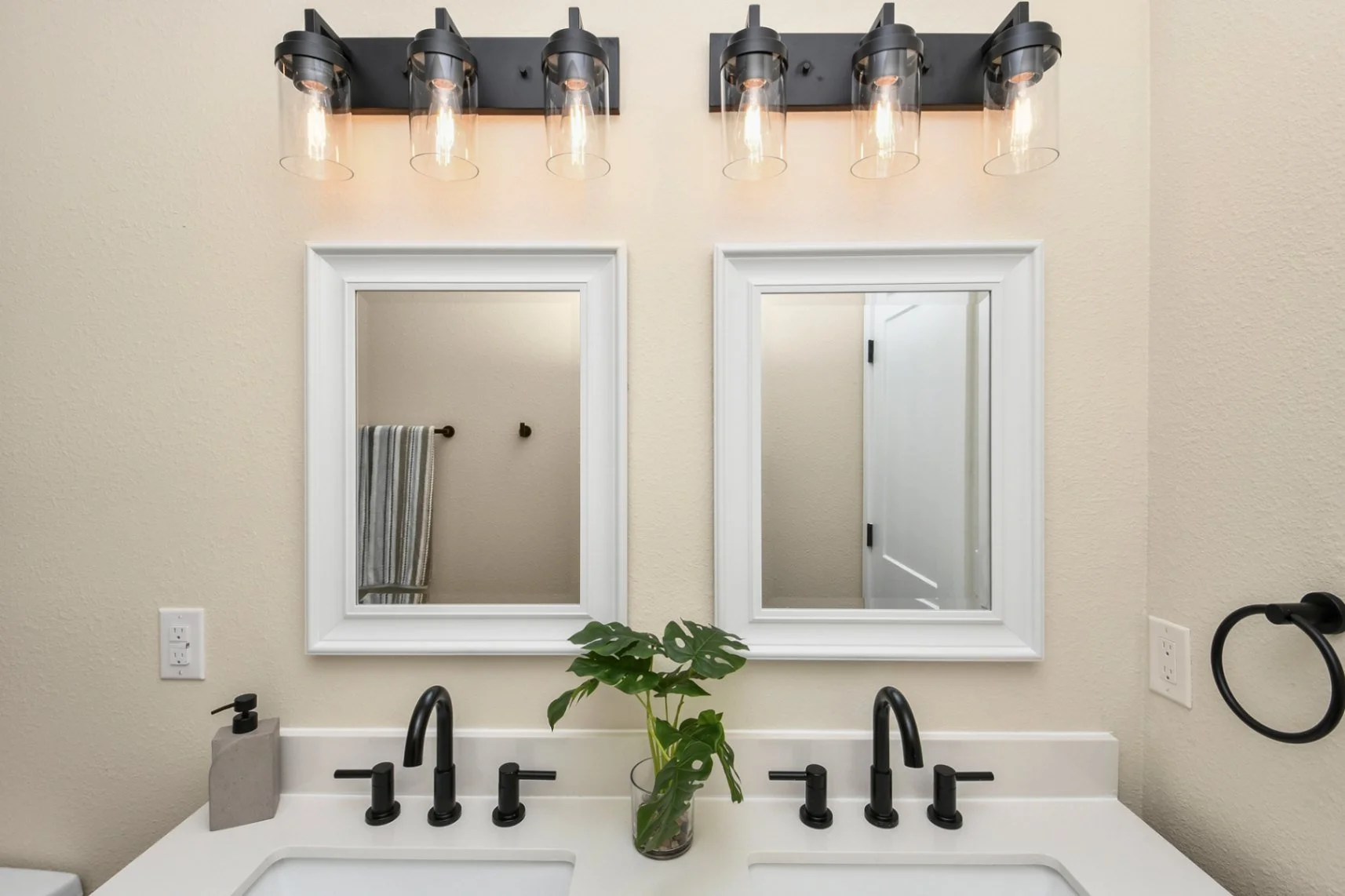 Both Bathrooms Have Dual Sinks
