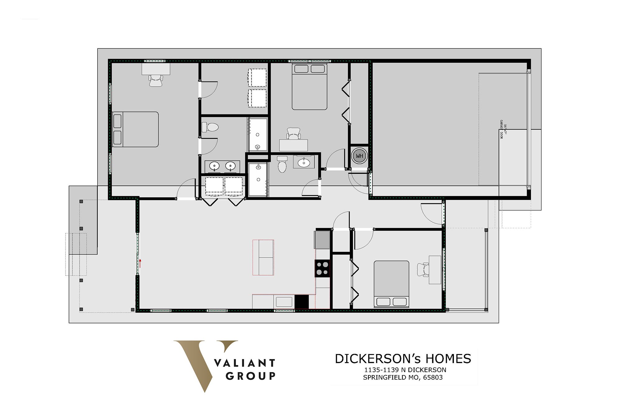 Dickerson Homes floorplans