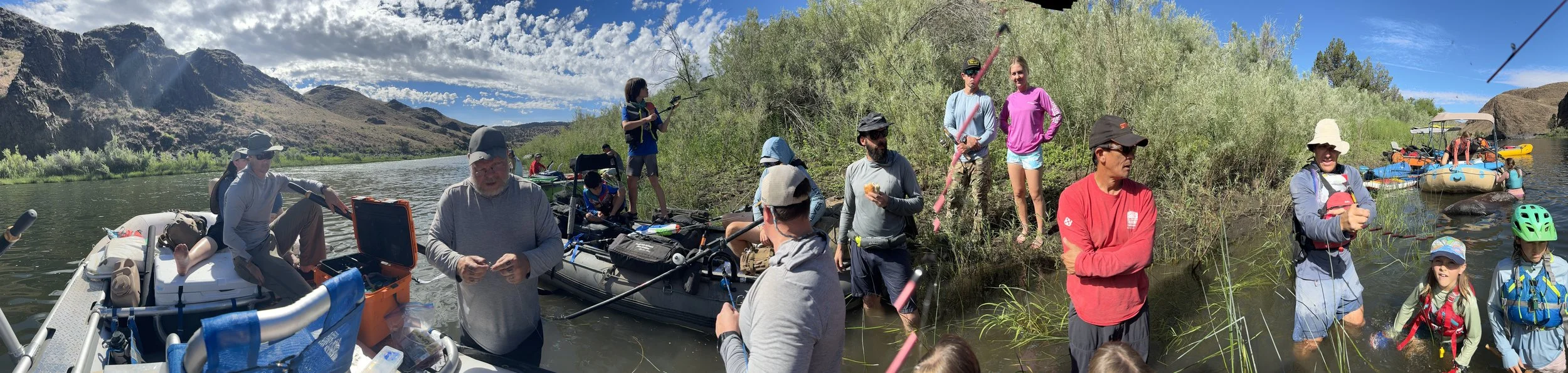 2024 John Day Family Trip: Briefing at Put-in
