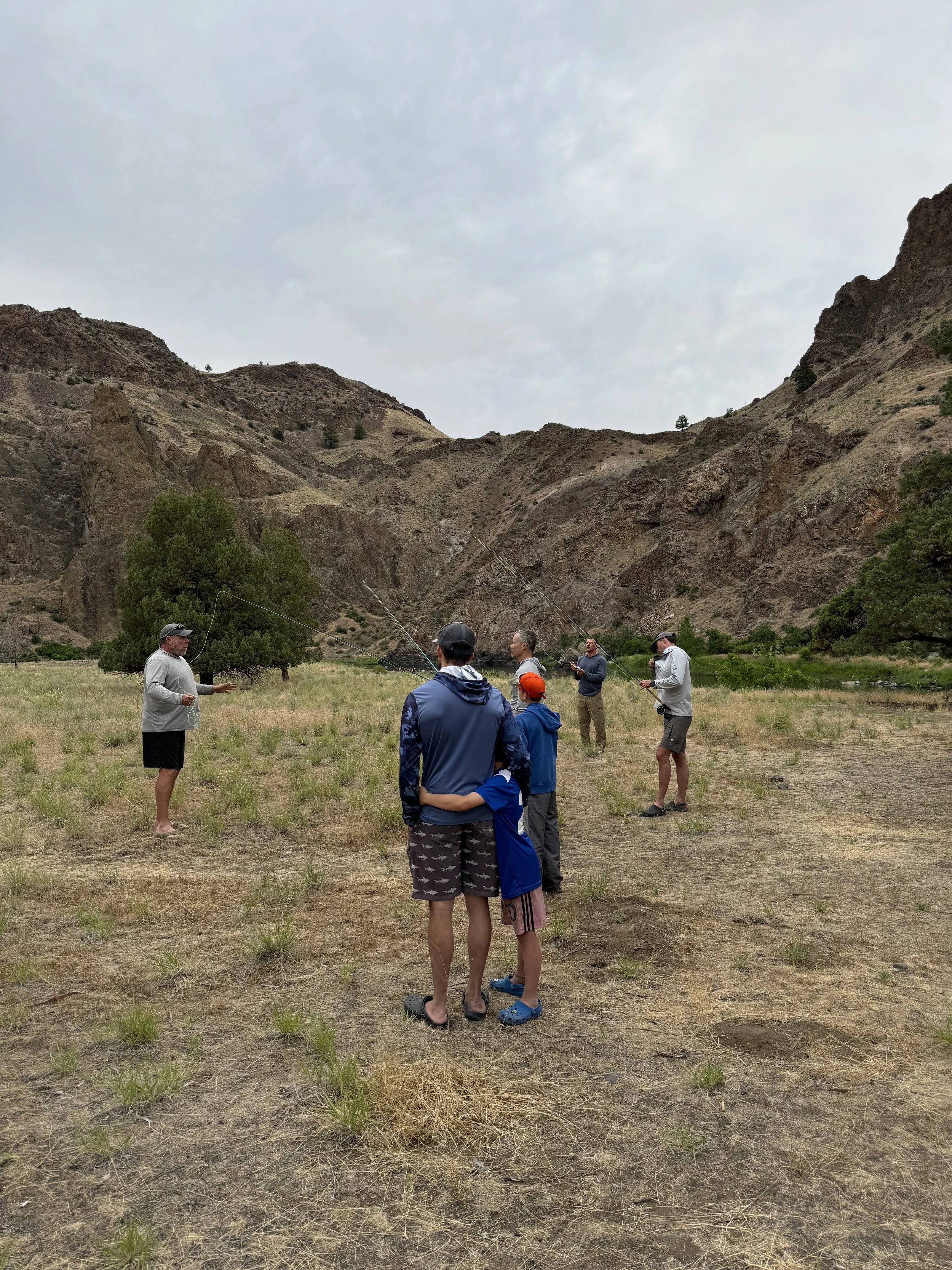 June 2024: Casting Lesson on the John Day River