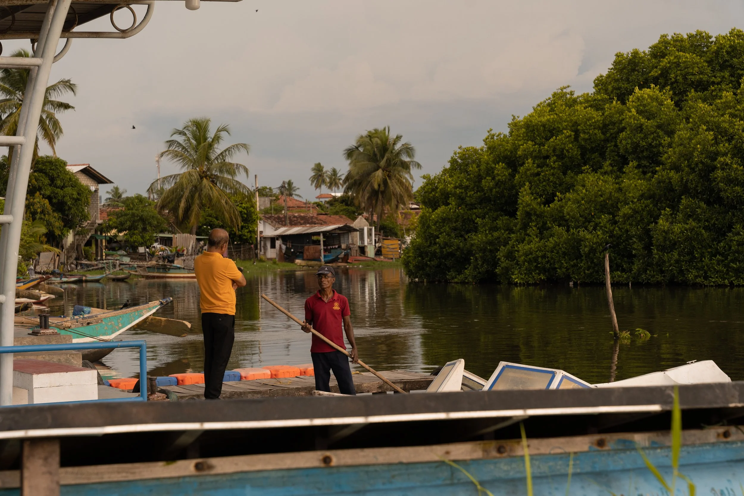 Au coeur de Négombo, ville de pêche de la côte ouest du Sri Lanka