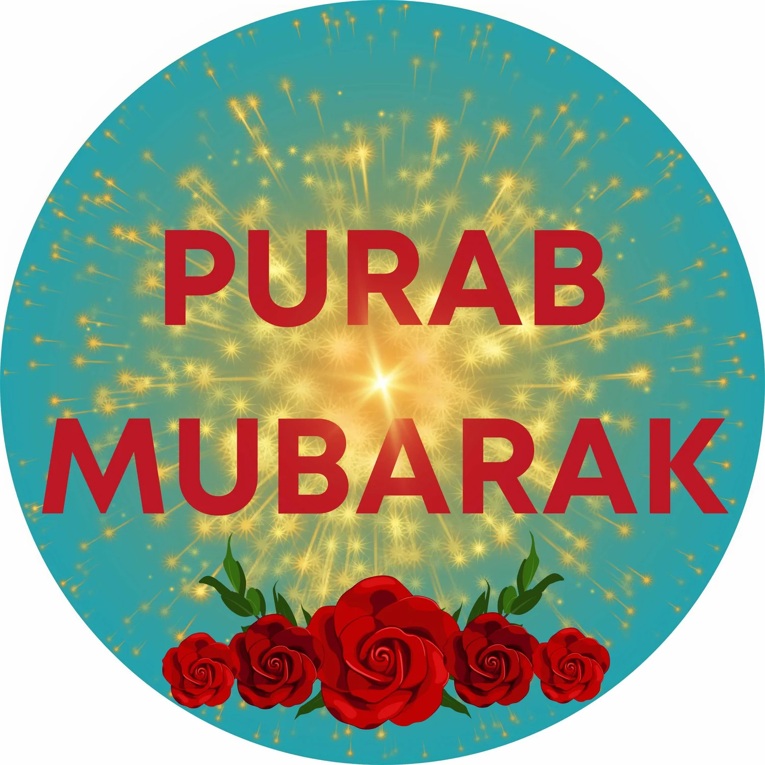Purab Mubarak: Car Sticker design for Baleyo Charaag