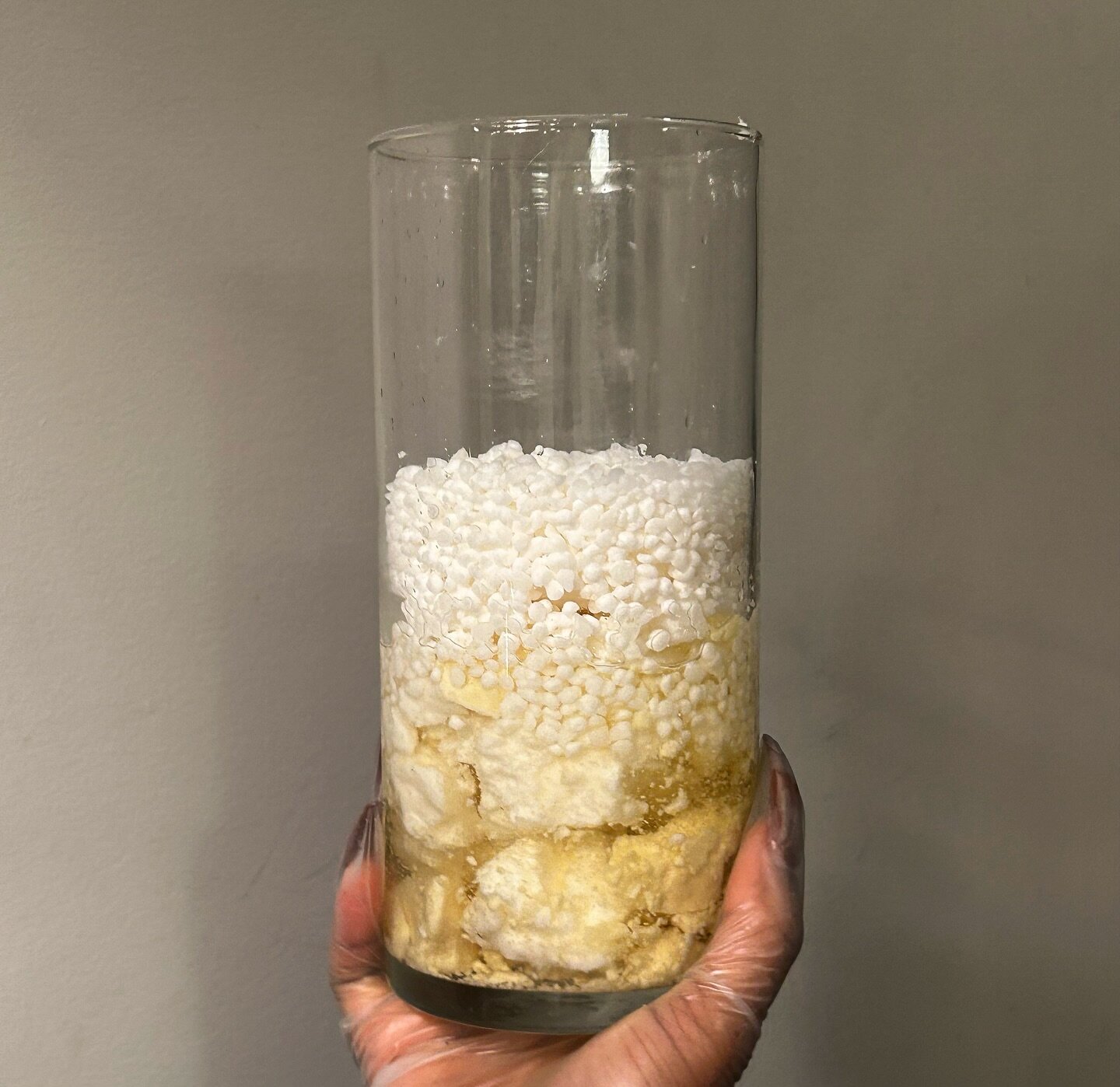 Ever wonder what our body scrubs are made of? Here&rsquo;s a sneak peak, inside this jar is a quality blend of butters, oils and waxes that create the perfect scrub 🤍
. 
Shop Wellness www.nubianbathhouse.com 
. 
#positivity #selfcare #nubian #nubian