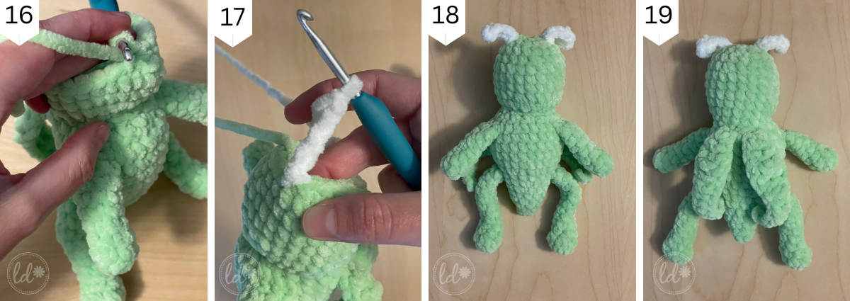 Chirps the Cricket - Free No Sew Crochet Pattern — Loopsy Daisy Crafts ...