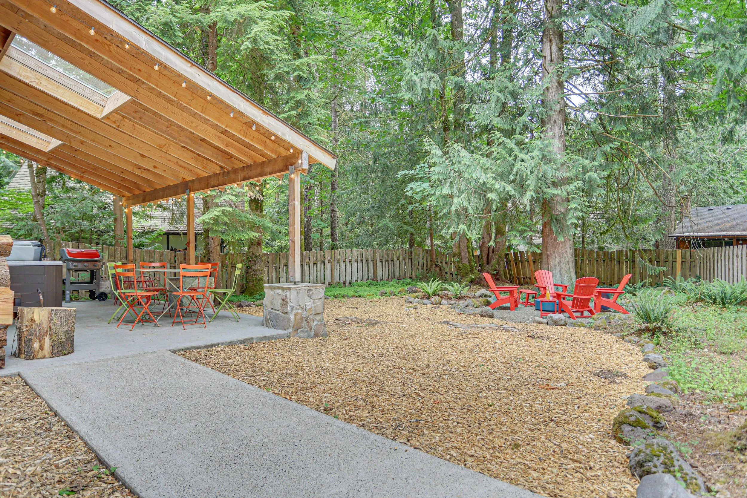 A scene for whatever outdoor entertainment you can imagine.