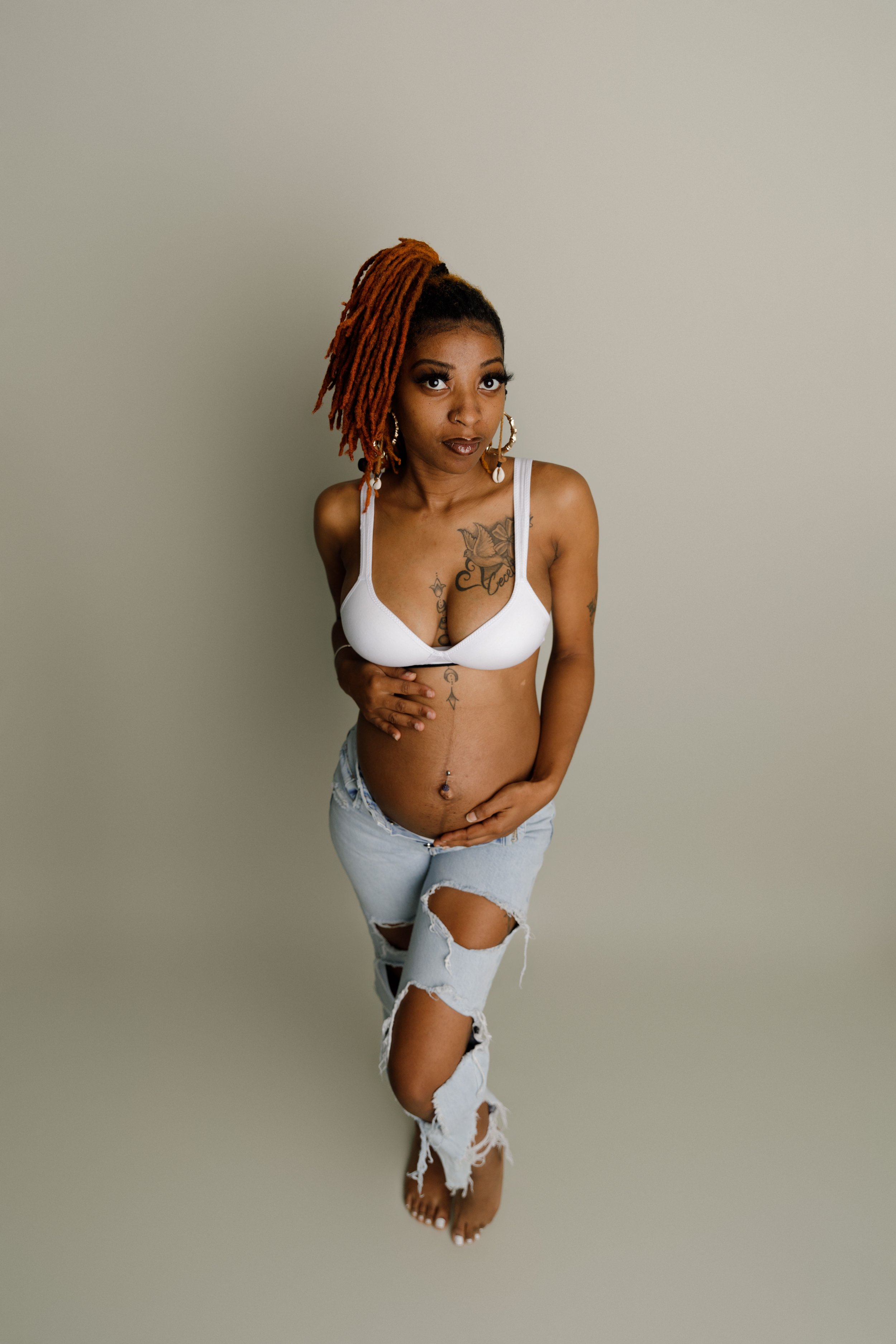 Richmond Hill studio maternity photographer