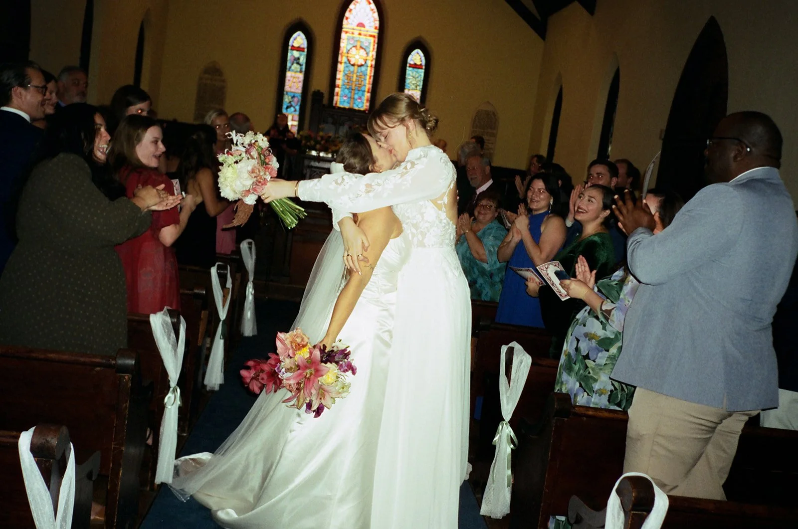 st. mary’s chapel wedding in charlotte, north carolina
