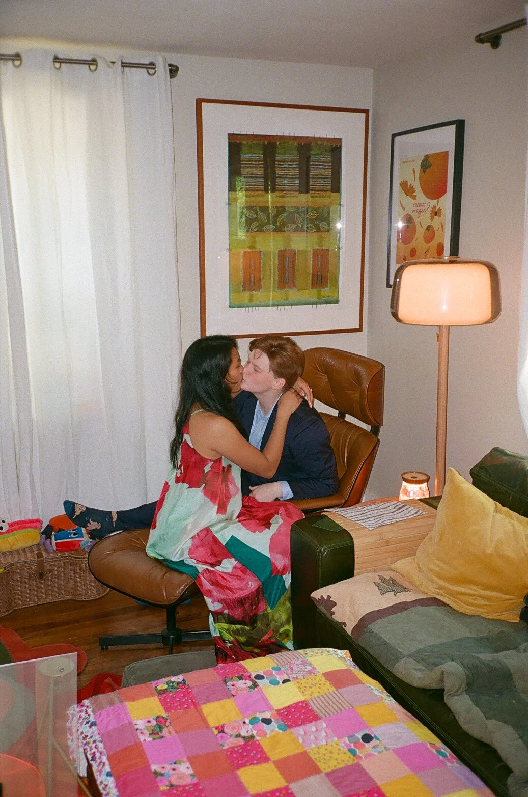 IN-HOME SPRING ENGAGEMENT SESSION 