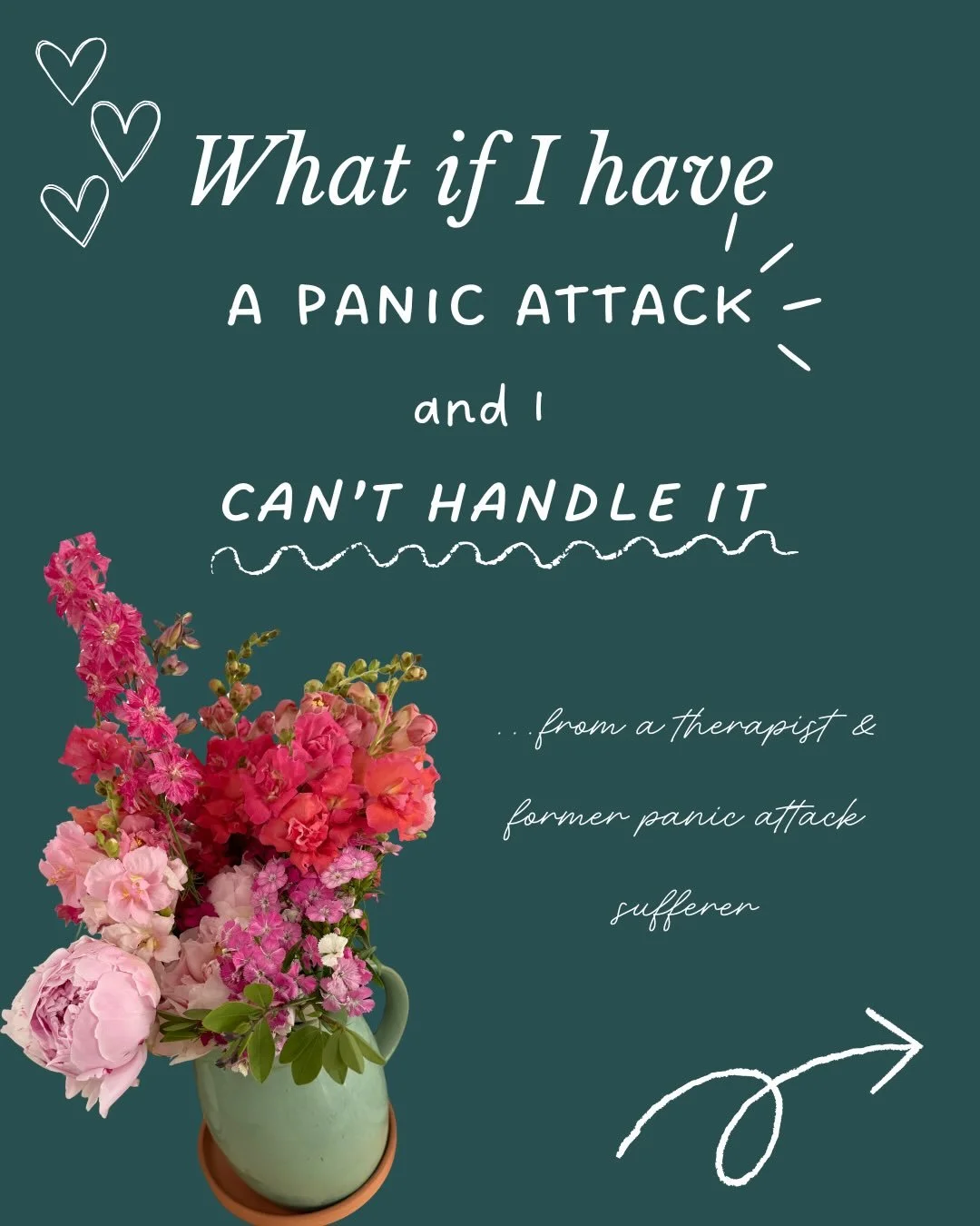 We tend to think it&rsquo;s the panic attack that freaks us out. But most of the time ITS ALSO:

What if I can&rsquo;t handle it? 

What if this time it gets me? 

What if I finally break or go crazy? 

Guess what: you are handling it! It&rsquo;s jus