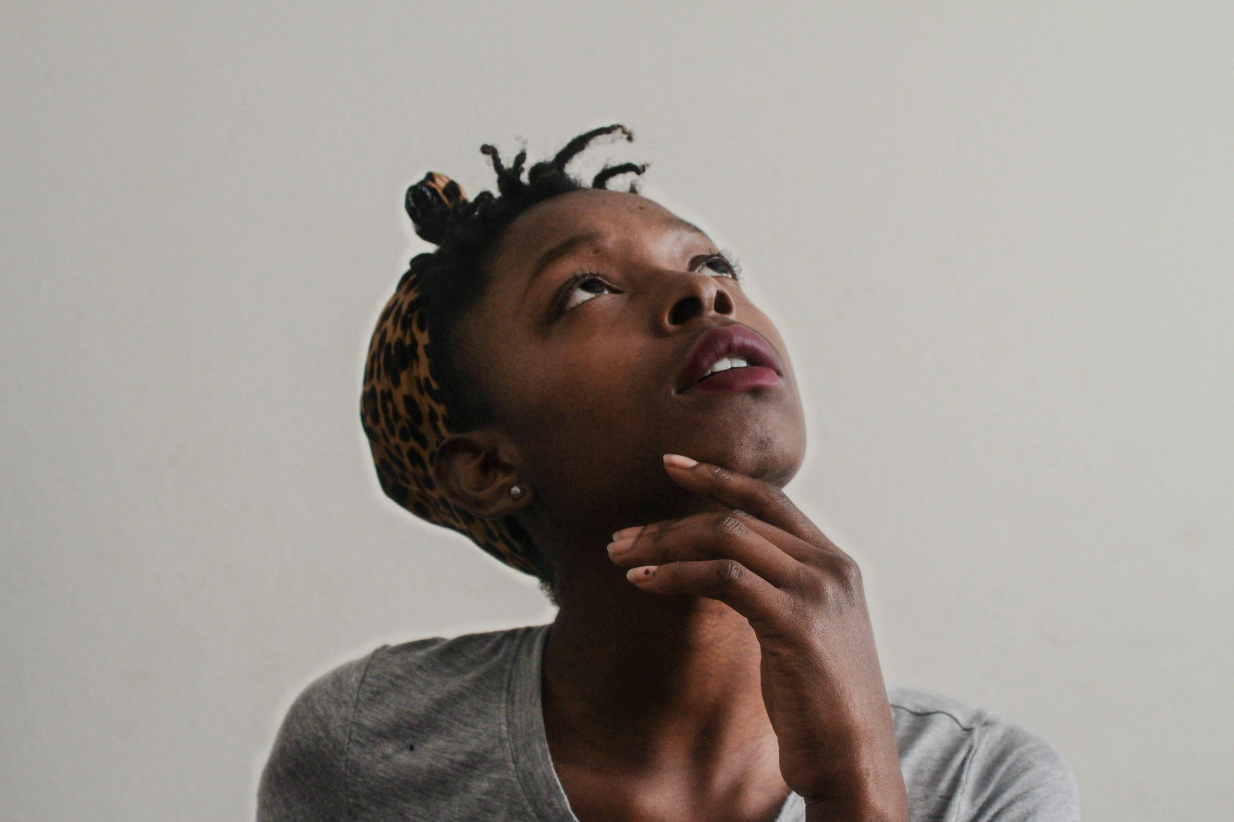 Woman thinking about therapy for panic attacks in Reston, VA