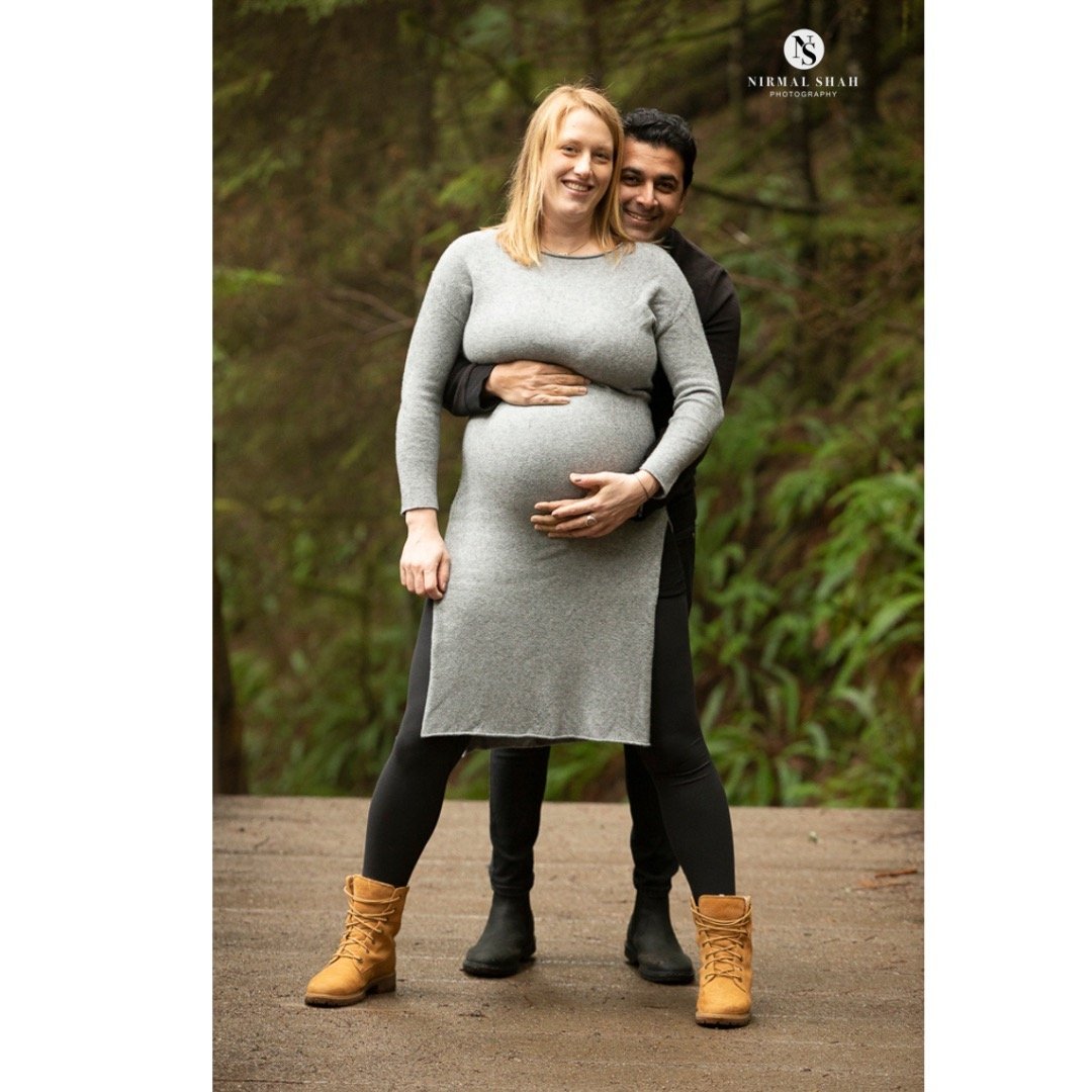 &quot;Thank you, Prajwal &amp; Sabine, for this wonderful maternity photo session&mdash;one of my best yet! Embrace the glow of motherhood amidst the stunning landscapes of Vancouver with our outdoor maternity photography sessions. We specialize in c