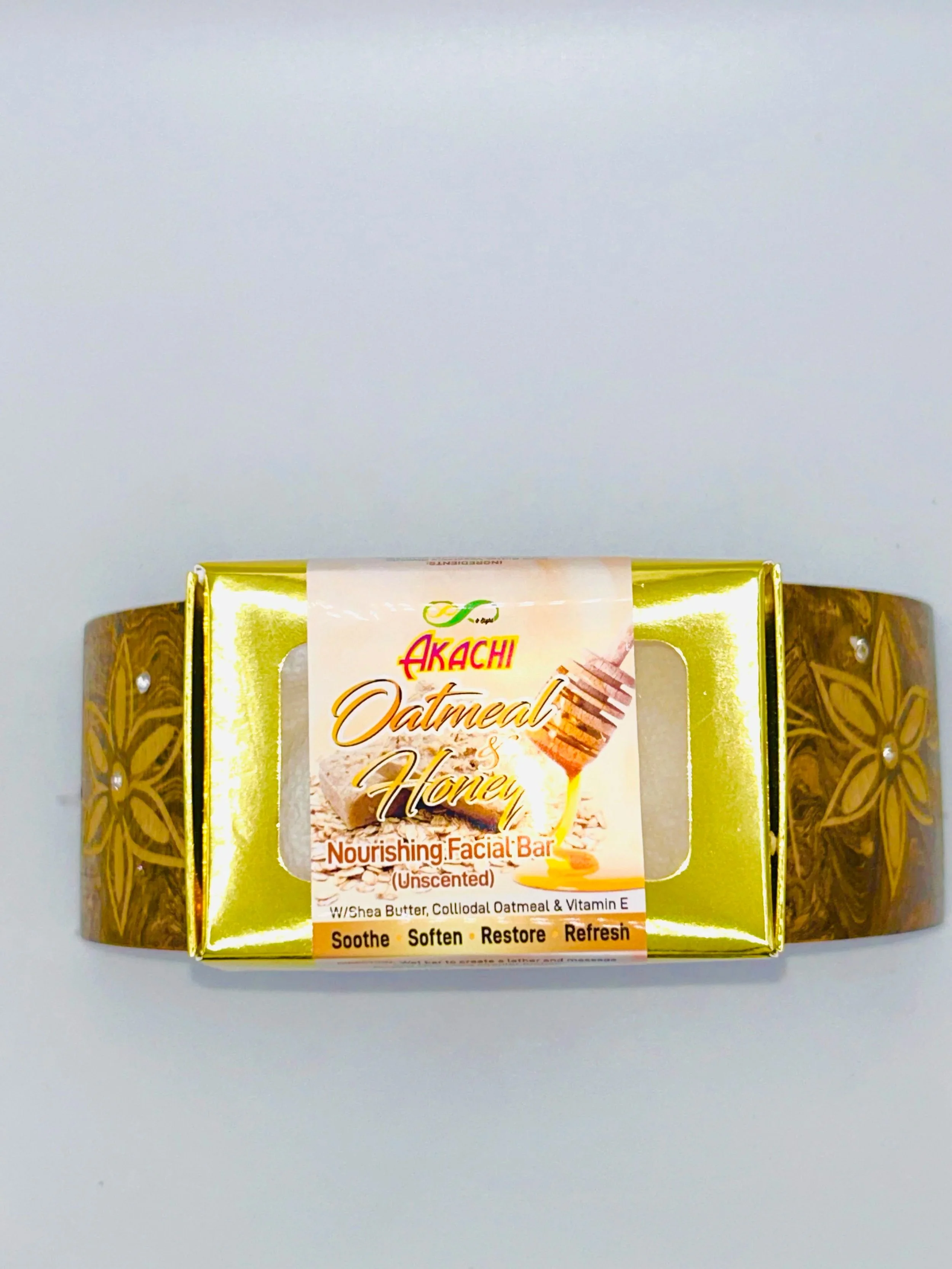 AKACHI Oatmeal & Honey Nourishing Soap