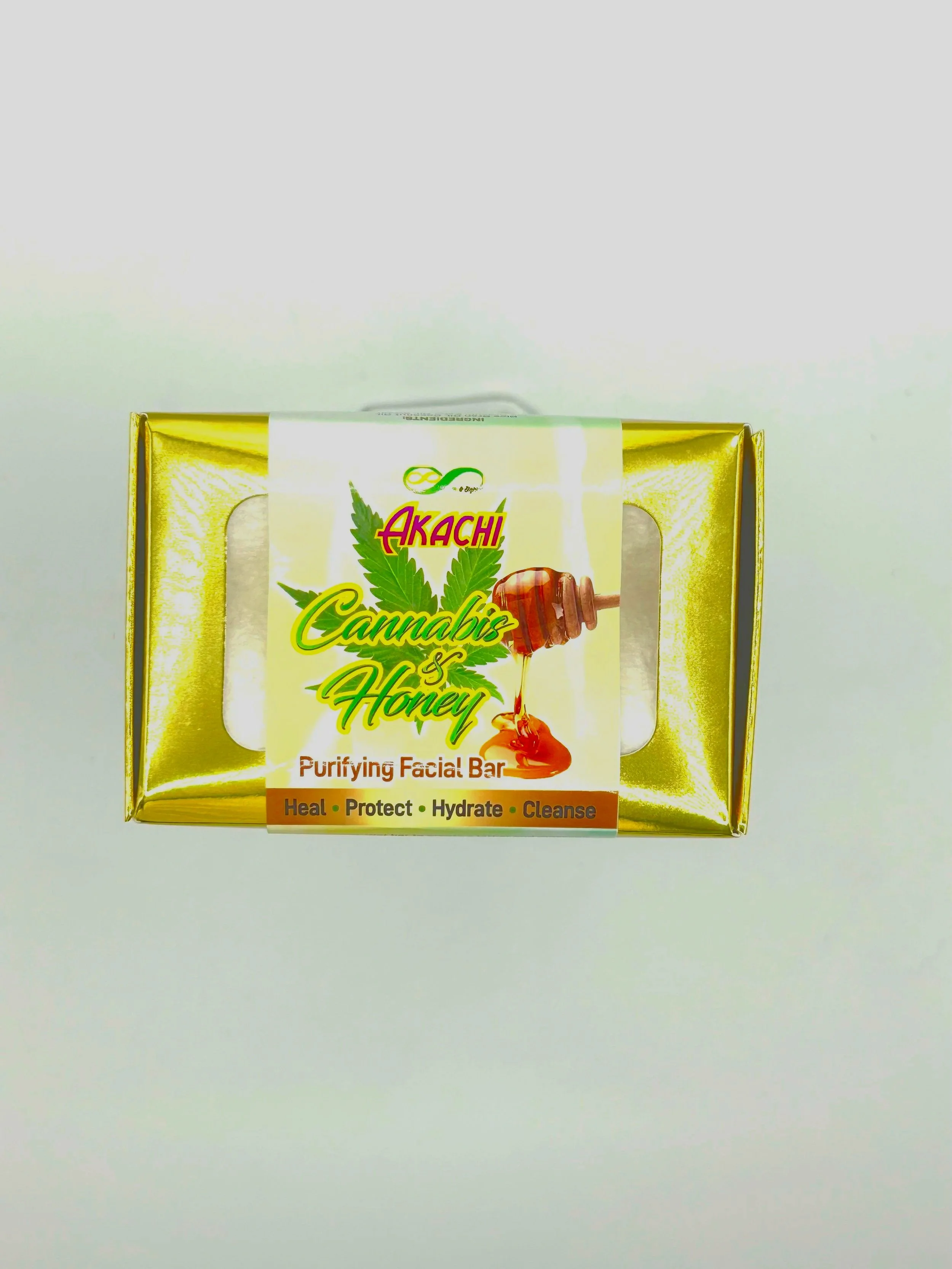 AKACHI Cannabis  Honey Soap