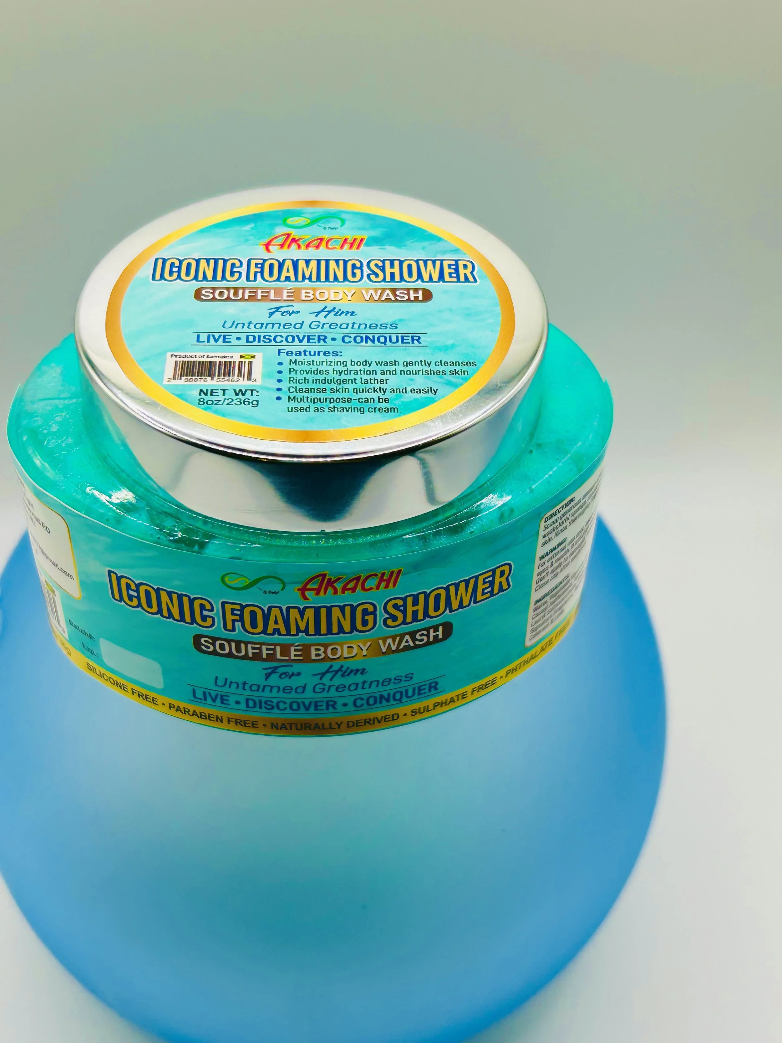 AKACHI ICONIC Foaming Shower Souffle Body Wash