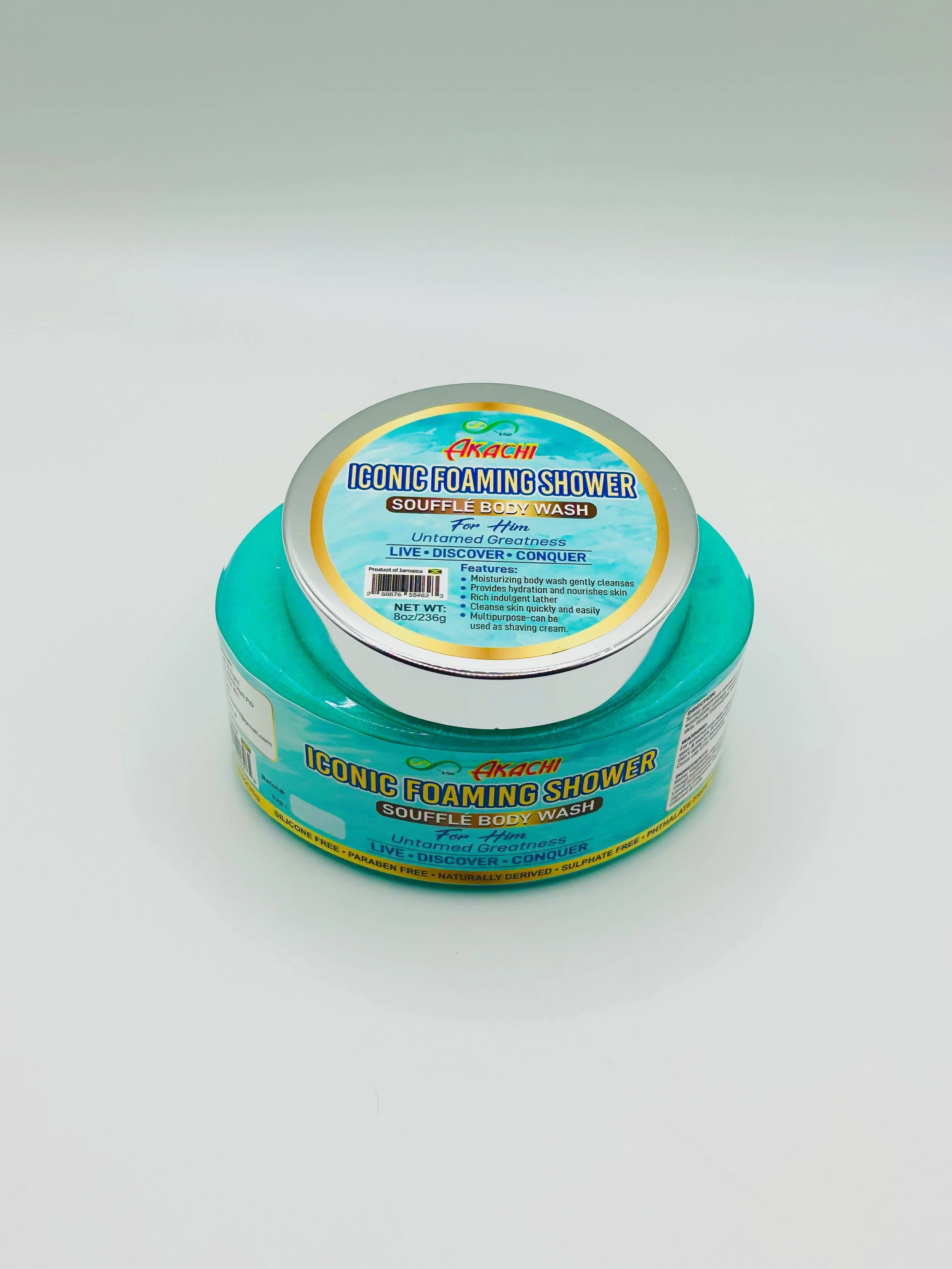 AKACHI ICONIC Foaming Shower Souffle Body Wash