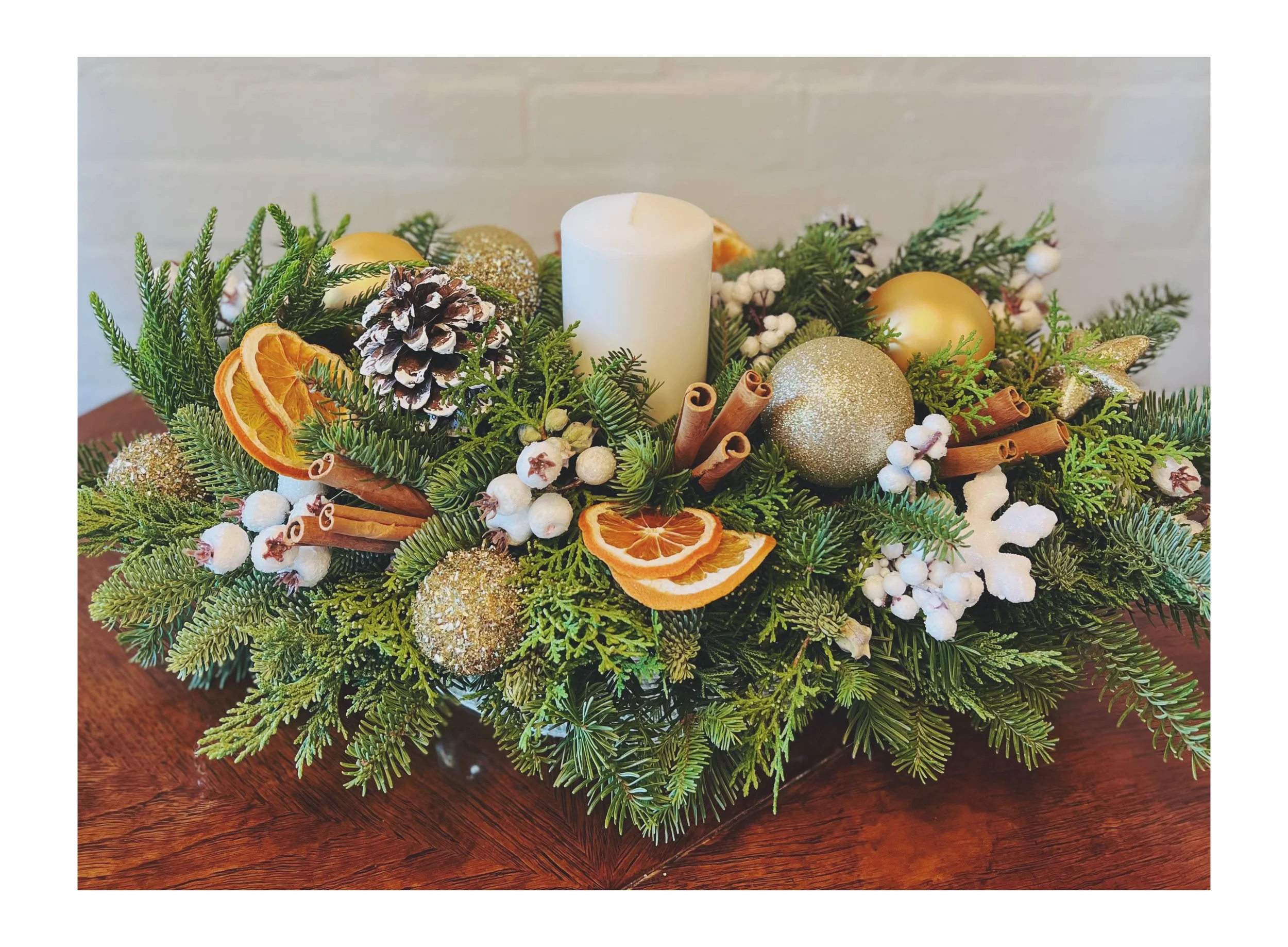 Long Holiday Centerpiece