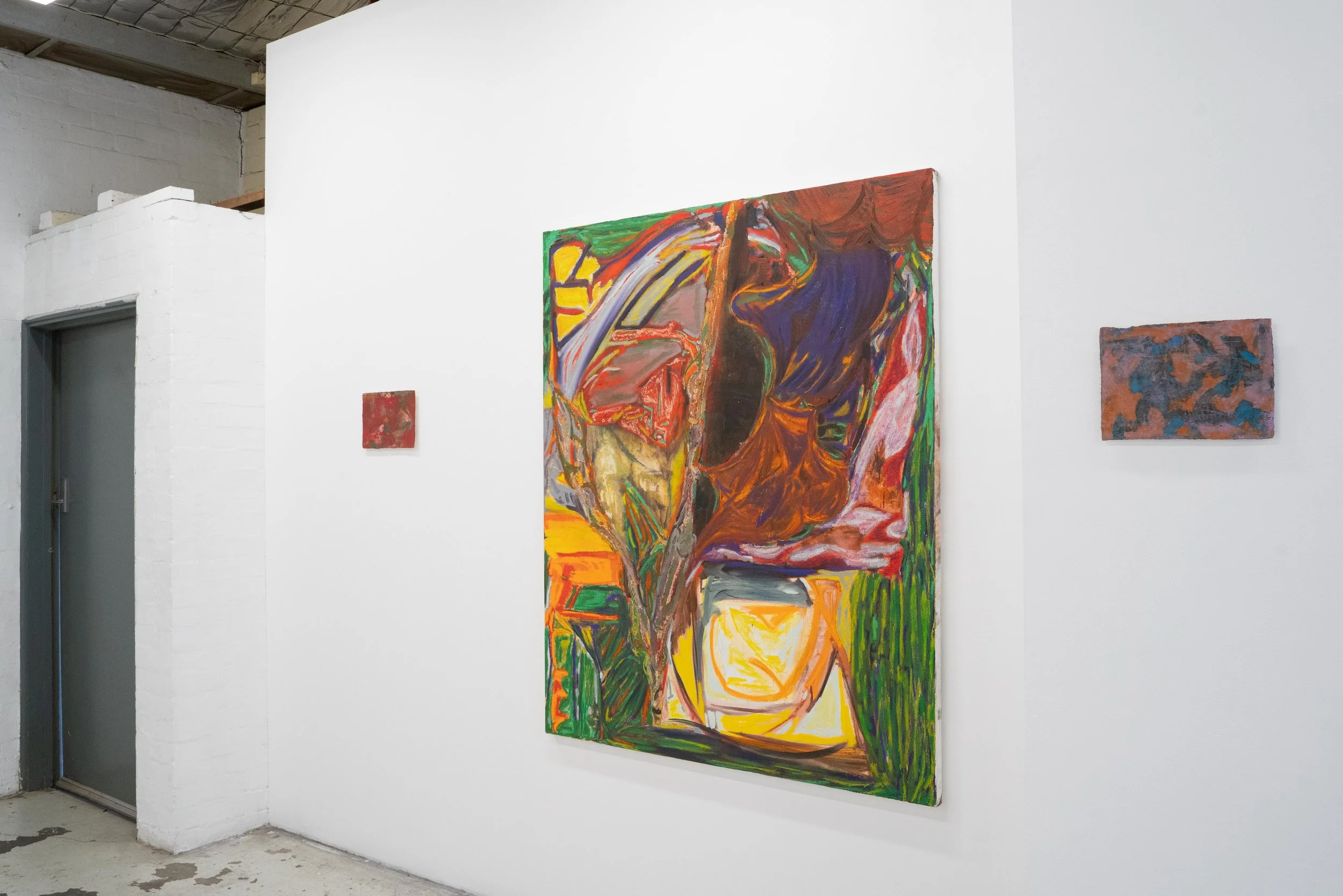 Installation view of A Full World, 2025, TCB Gallery, Melbourne. Photo Credit: Camille Chapman