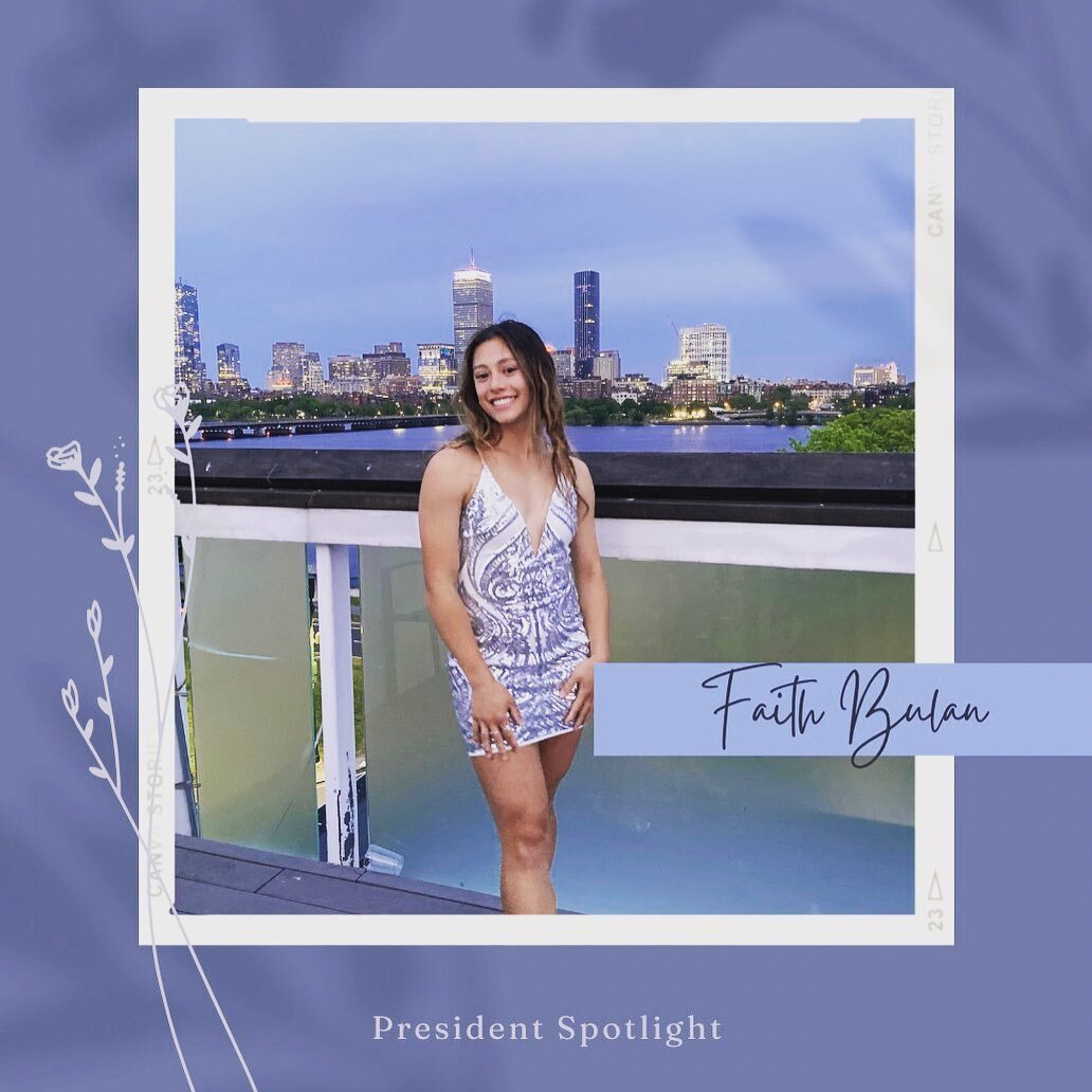 A sigma spotlight for our amazing president Faith! We love you and are so grateful to have you 😘💜🕊️