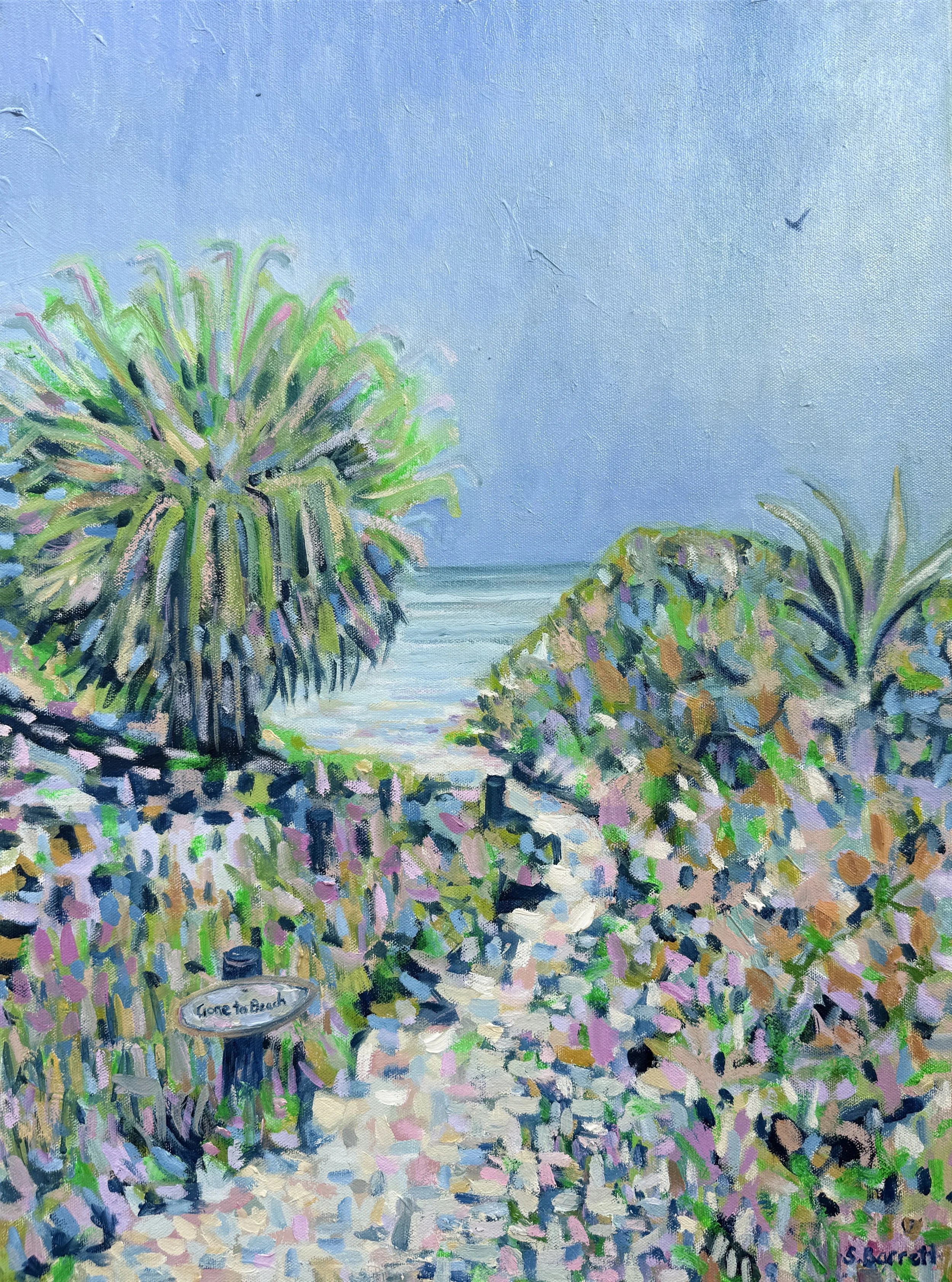 Technicolour Daydream / Oil on canvas / 61 x 51cm / 2025 / Available on www.bluethumb.com.au