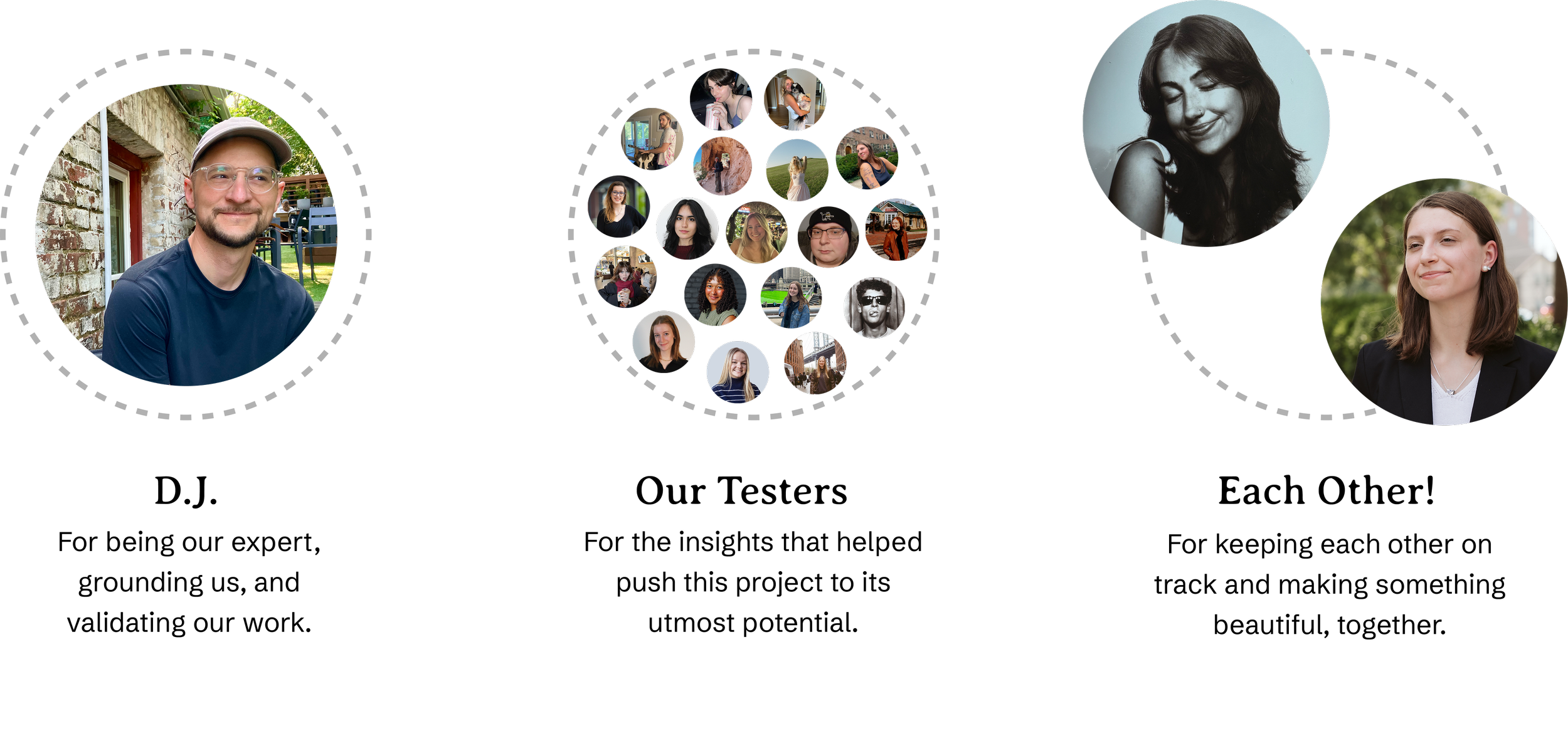 Diagram showing connections between a man, a woman, and a group of smaller images of people, indicating social network or community links.