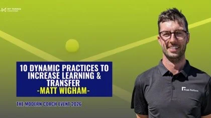 Fantastic to be a part of the @mytenniscoaching virtual coaching conference last week among a line-up of world class coaches. 

Matt presented a series of serve and return activities using an ecological dynamics lens to inform practice design and inc
