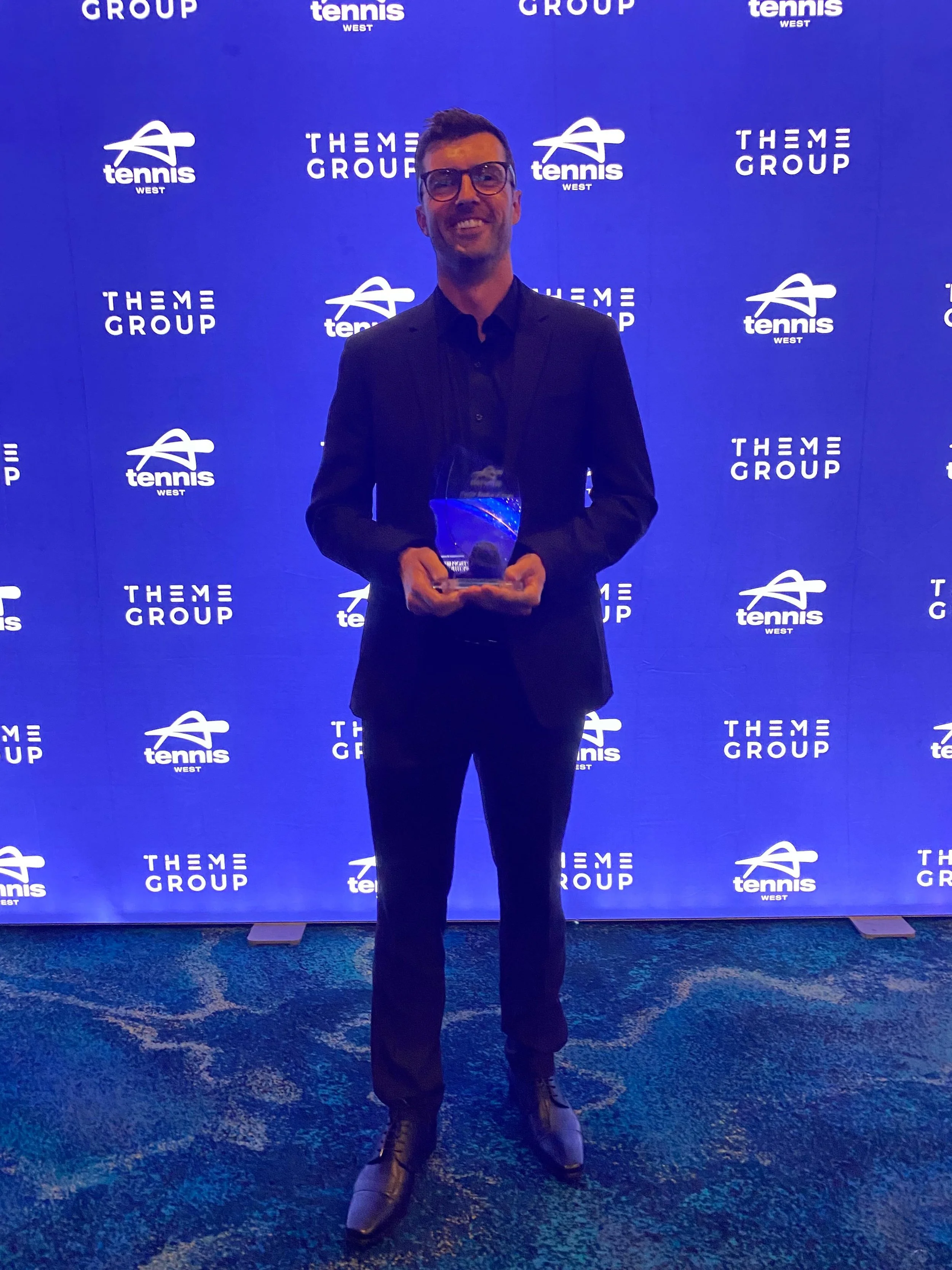 🏆 congrats to Matt for winning the Tennis West Award for Coaching Excellence last week at the 2026 annual award ceremony 👏