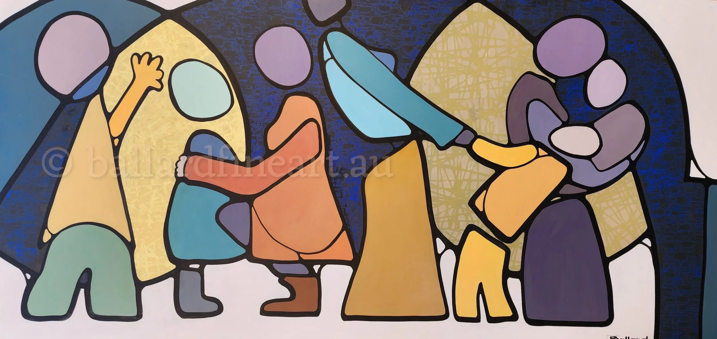 Abstract # 19 Motherhood 1800 x 900 mm