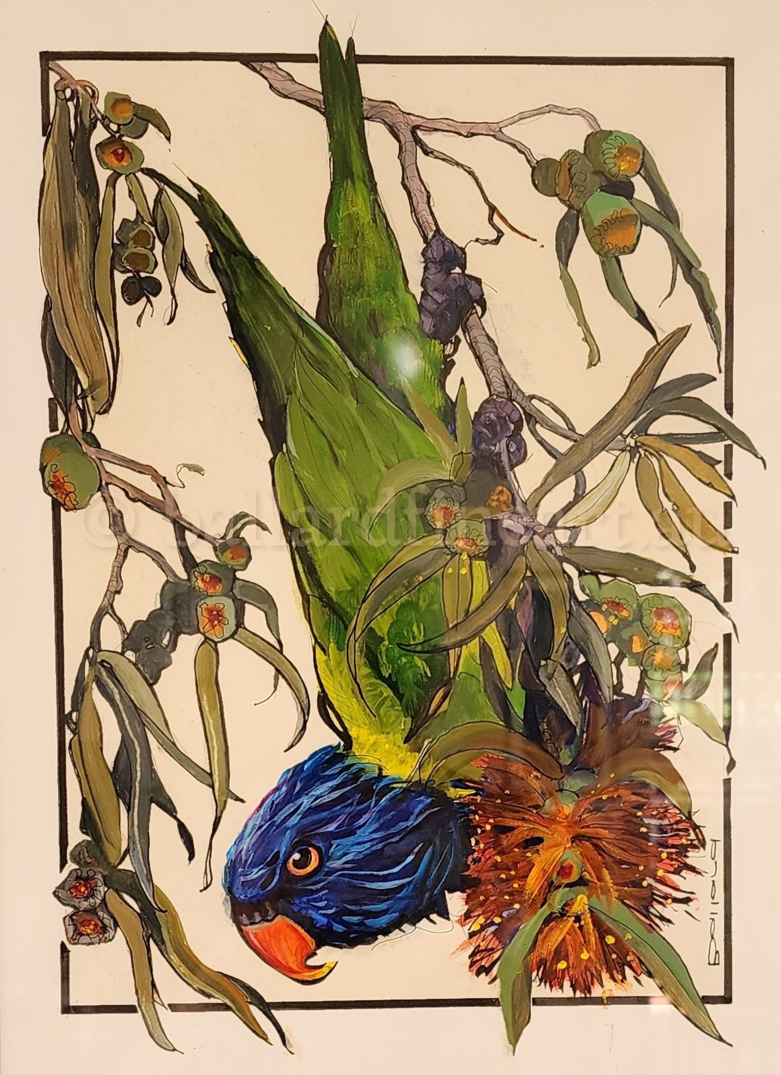G#1 Rainbow Lorikeet 400 x 500 mm